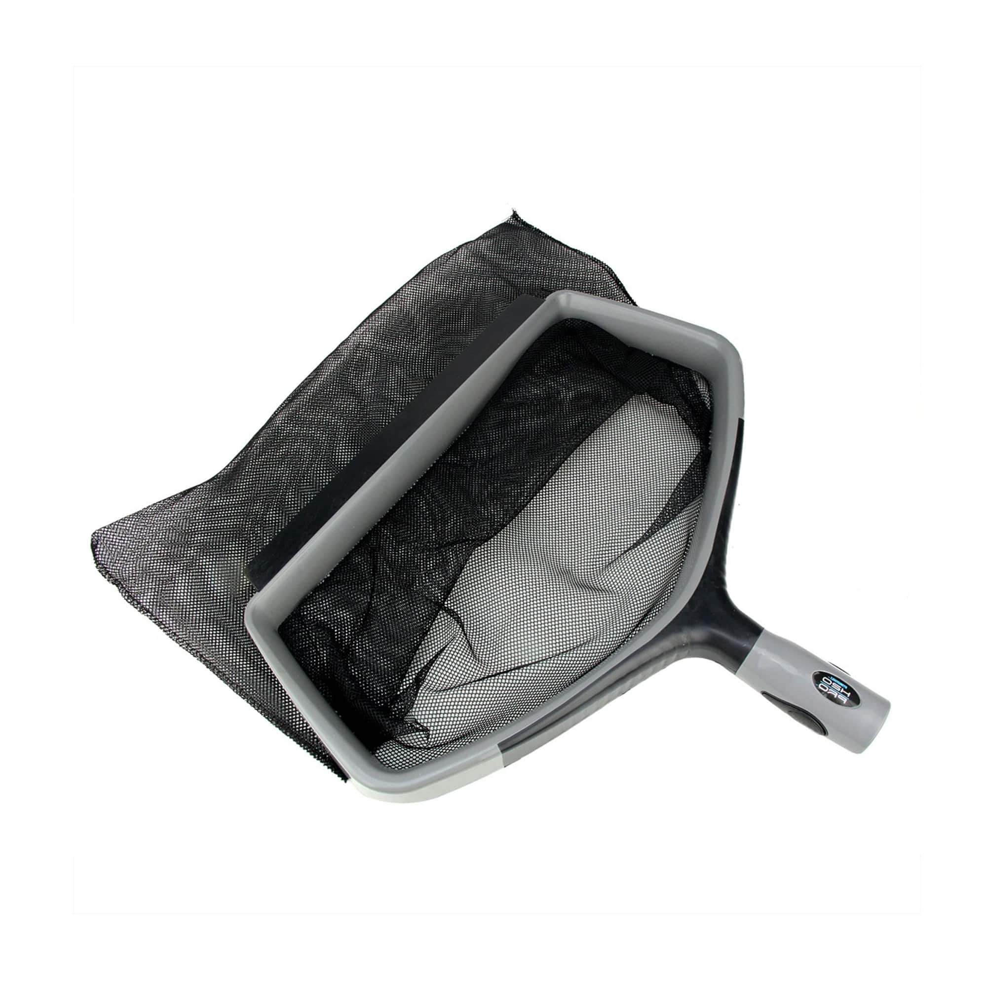 Swim Central 17.5" Gray & Black Swimming Pool Deep Bag Leaf Rake Skimmer Head