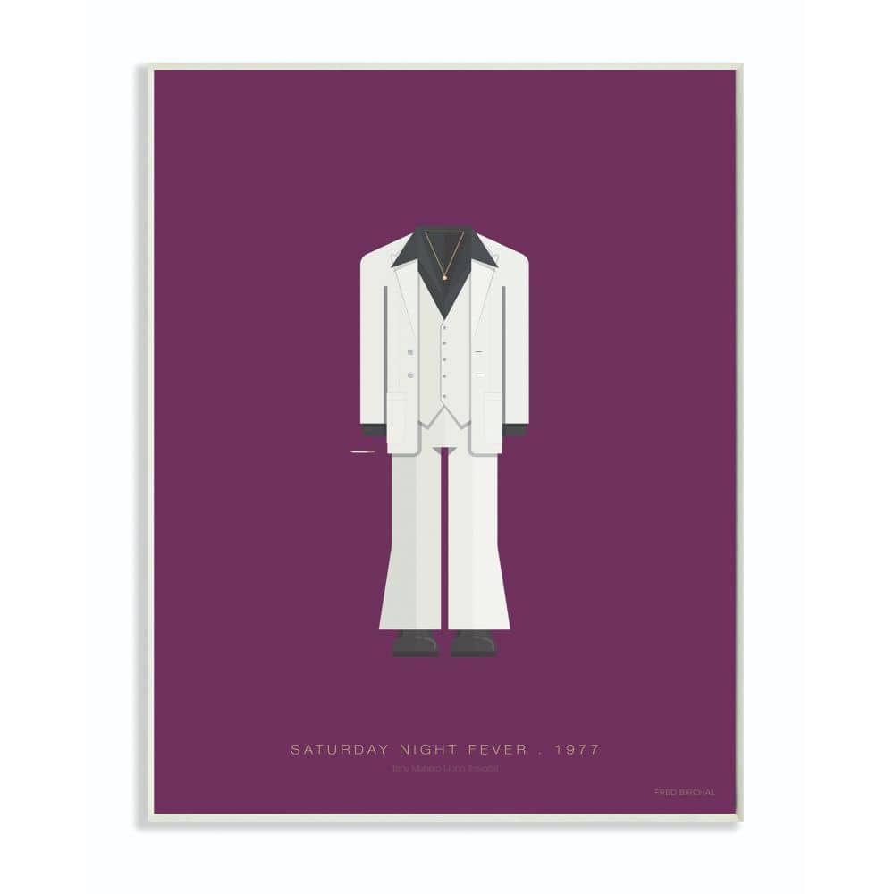Stupell Industries Saturday Night Fever Fashion Design Wall Plaque