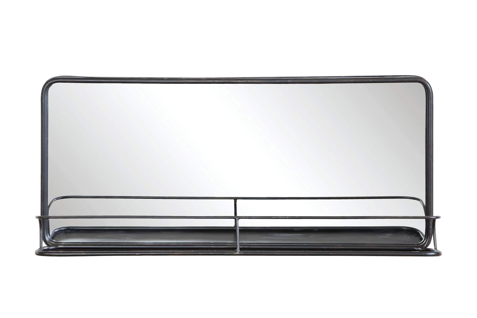 Hello Honey® 16" Framed Mirror with Shelf