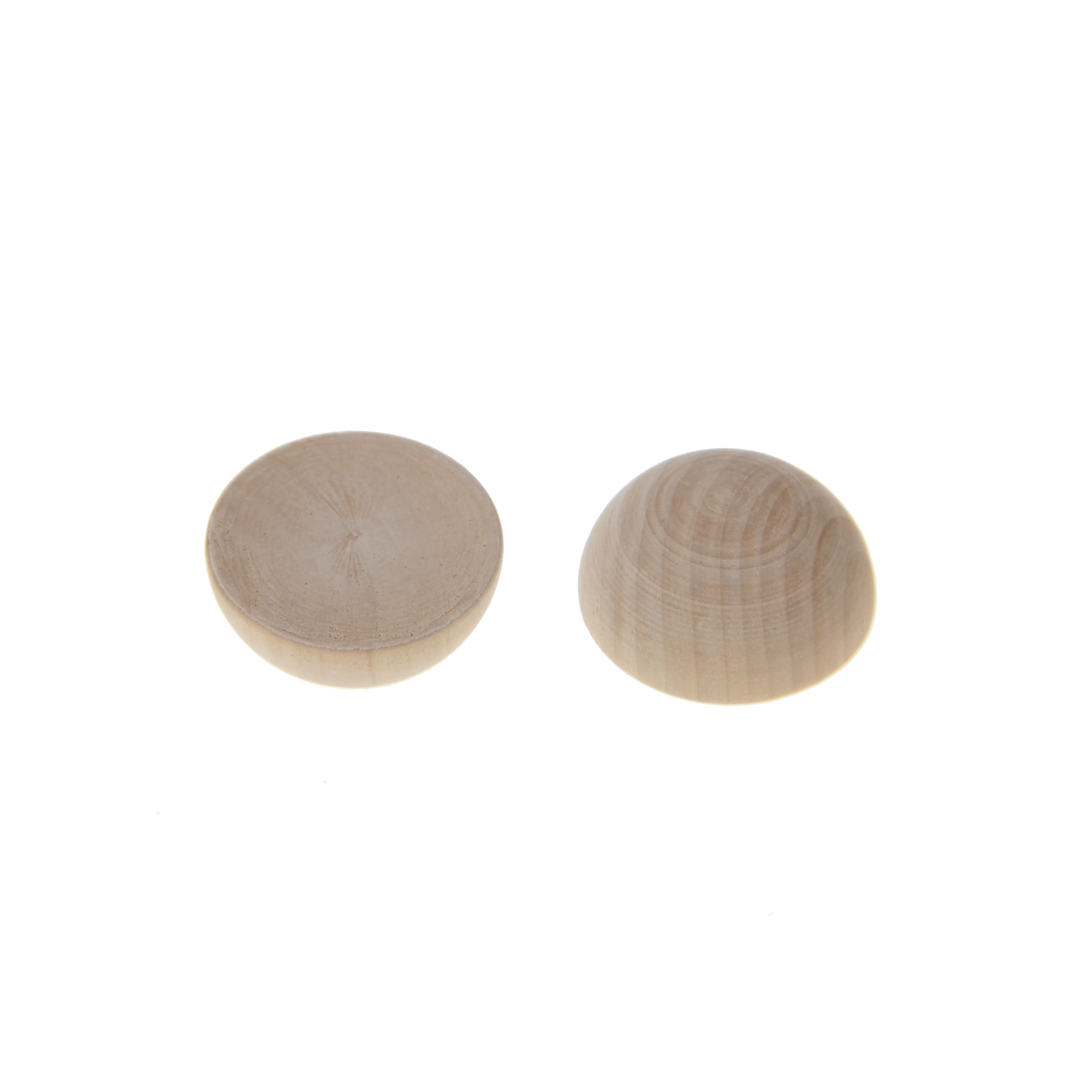 1.5" Wood Bead Halves by Make Market®
