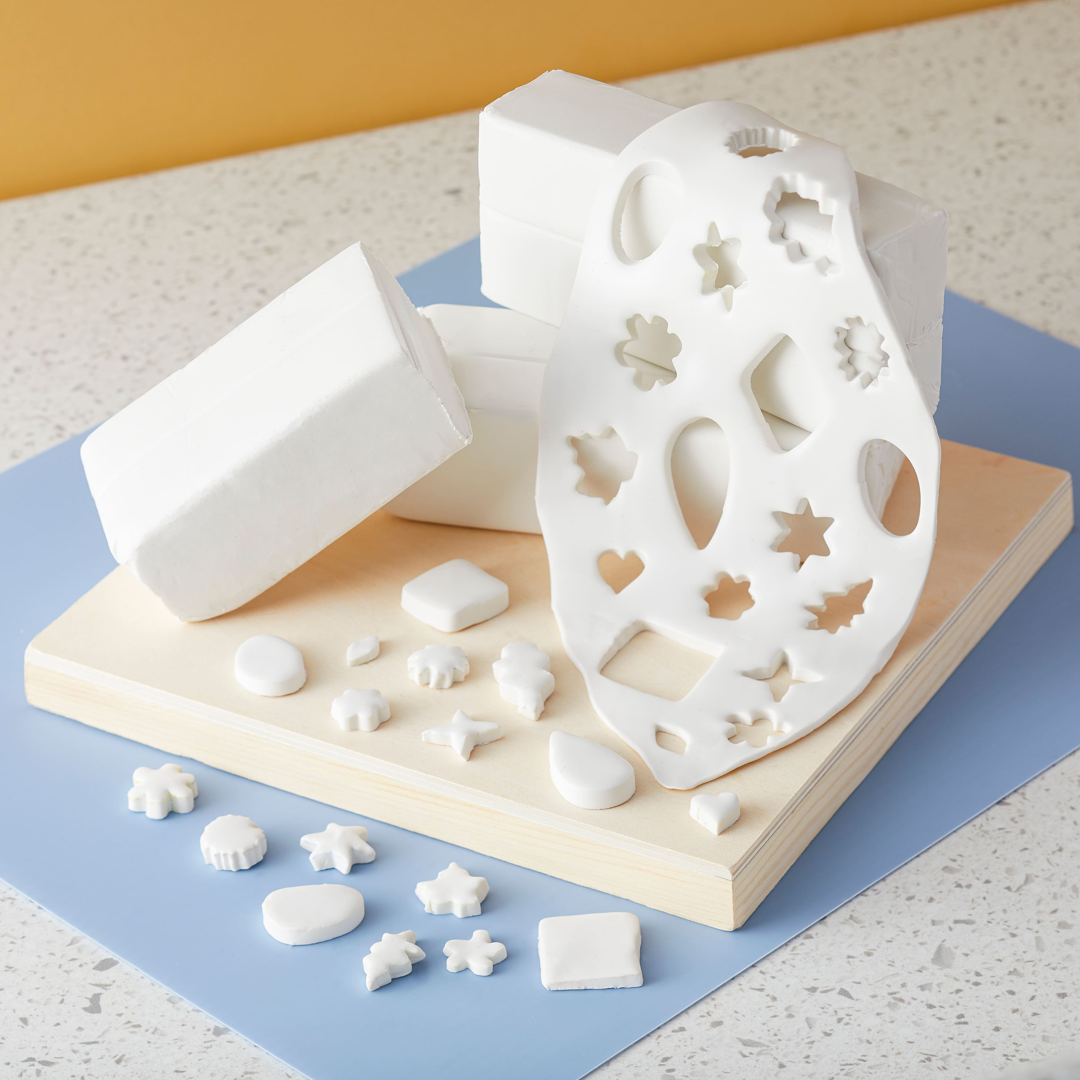 6 Pack: 3lb. White Oven-Bake Polymer Clay by Craft Smart®