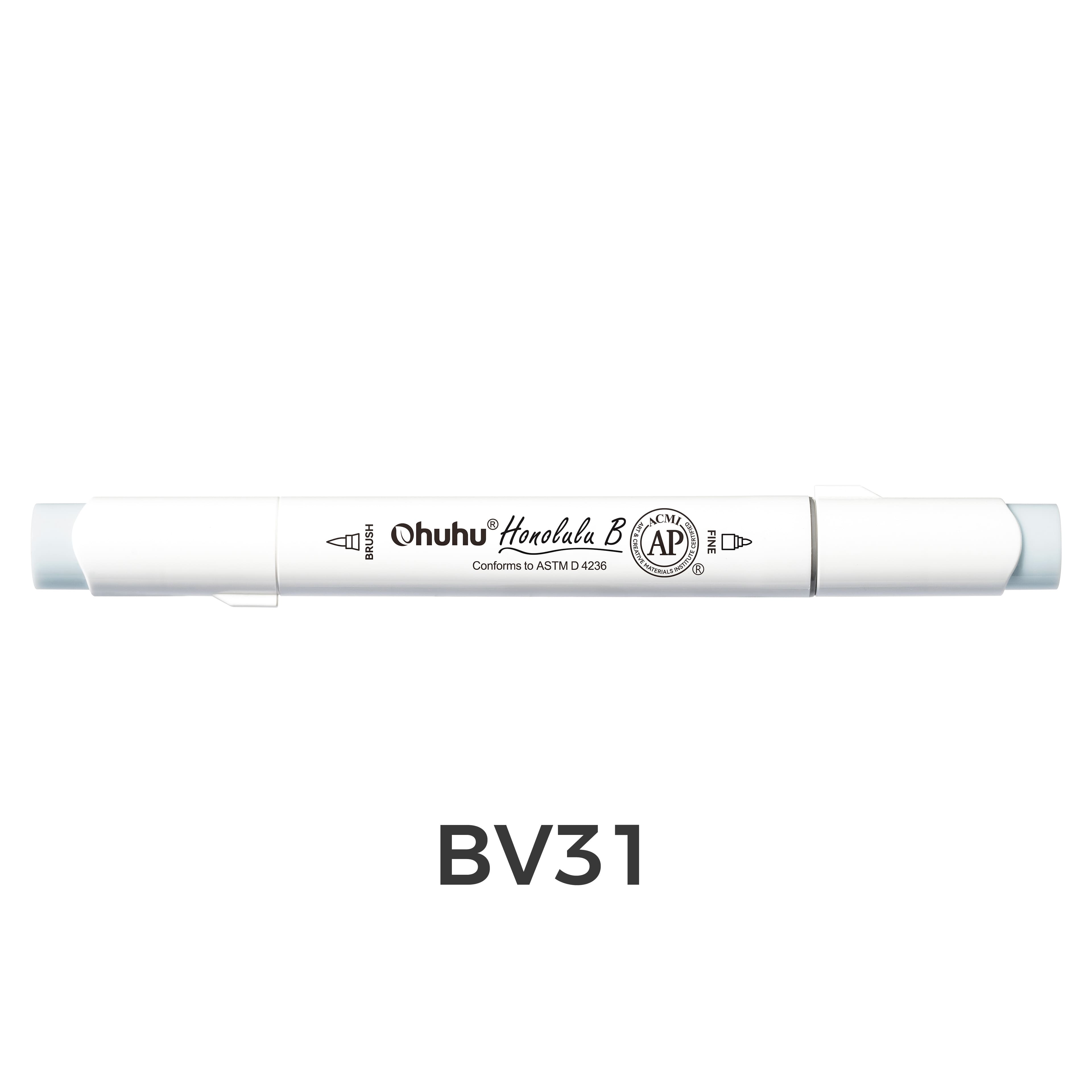 Michaels, Ohuhu® Honolulu B Brush & Fine Dual Tip Marker – Category: Dual Tip Art Markers