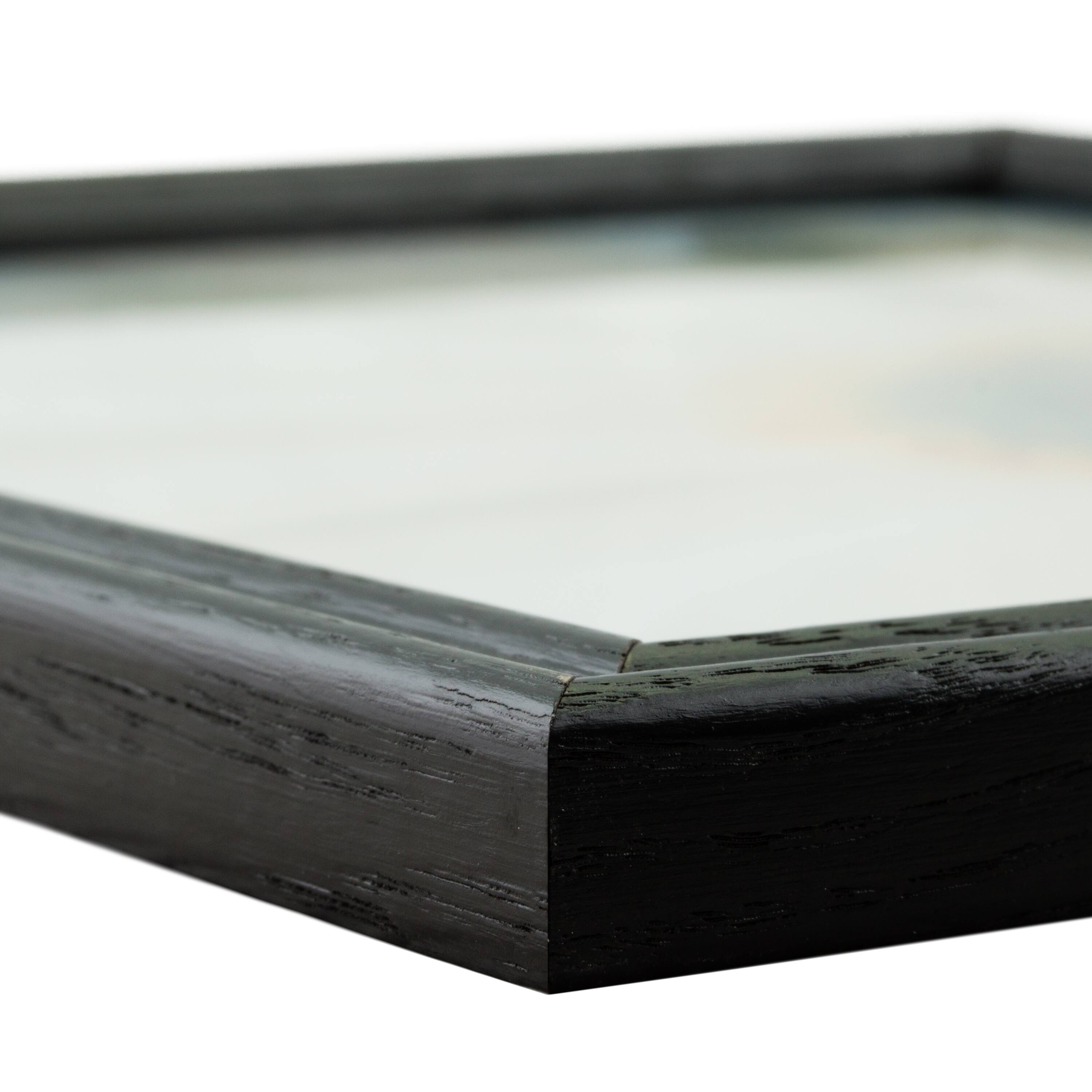 Craig Frames Wiltshire 200 Ebony Picture Frame with Mat
