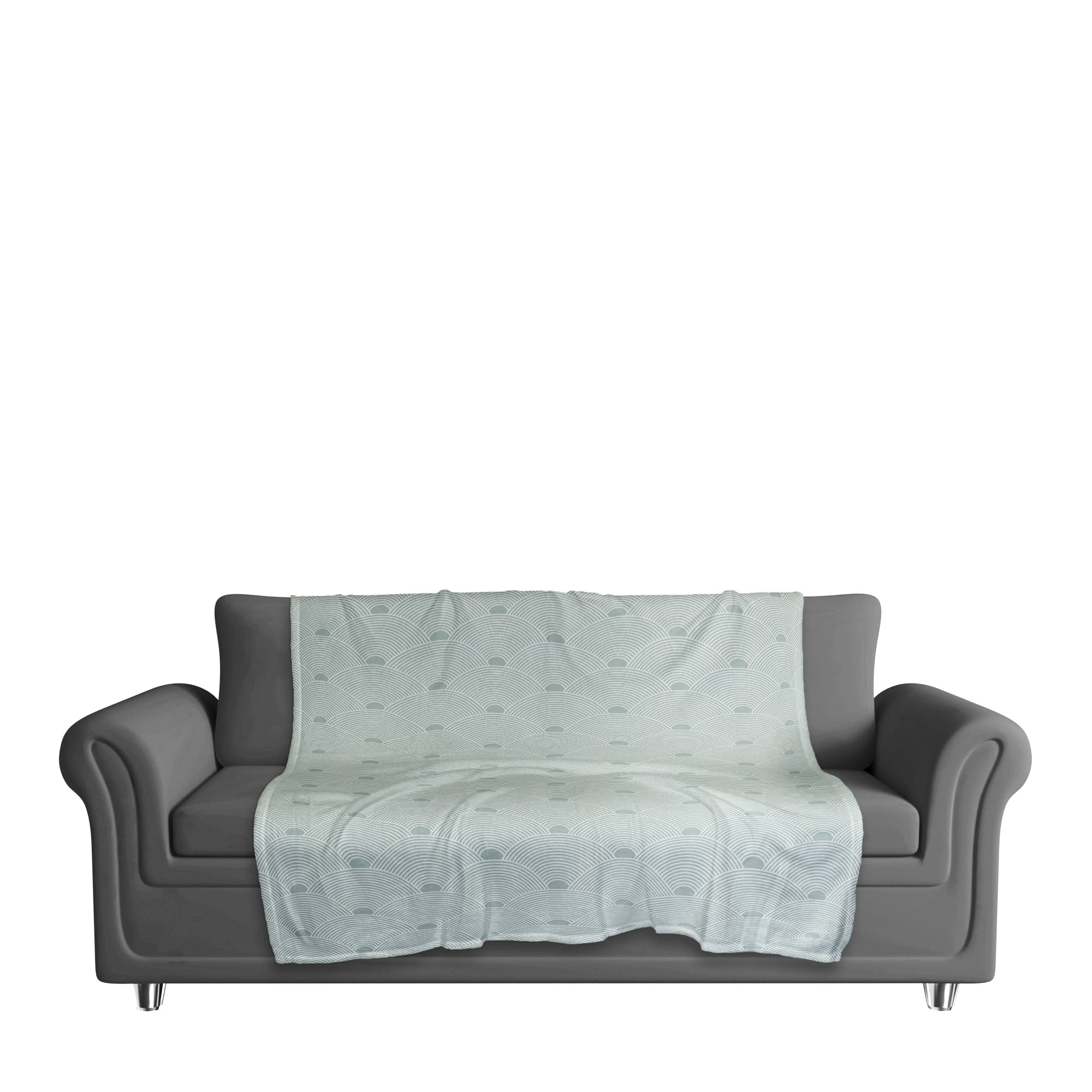 Tranquil Arch Coral Fleece Blanket