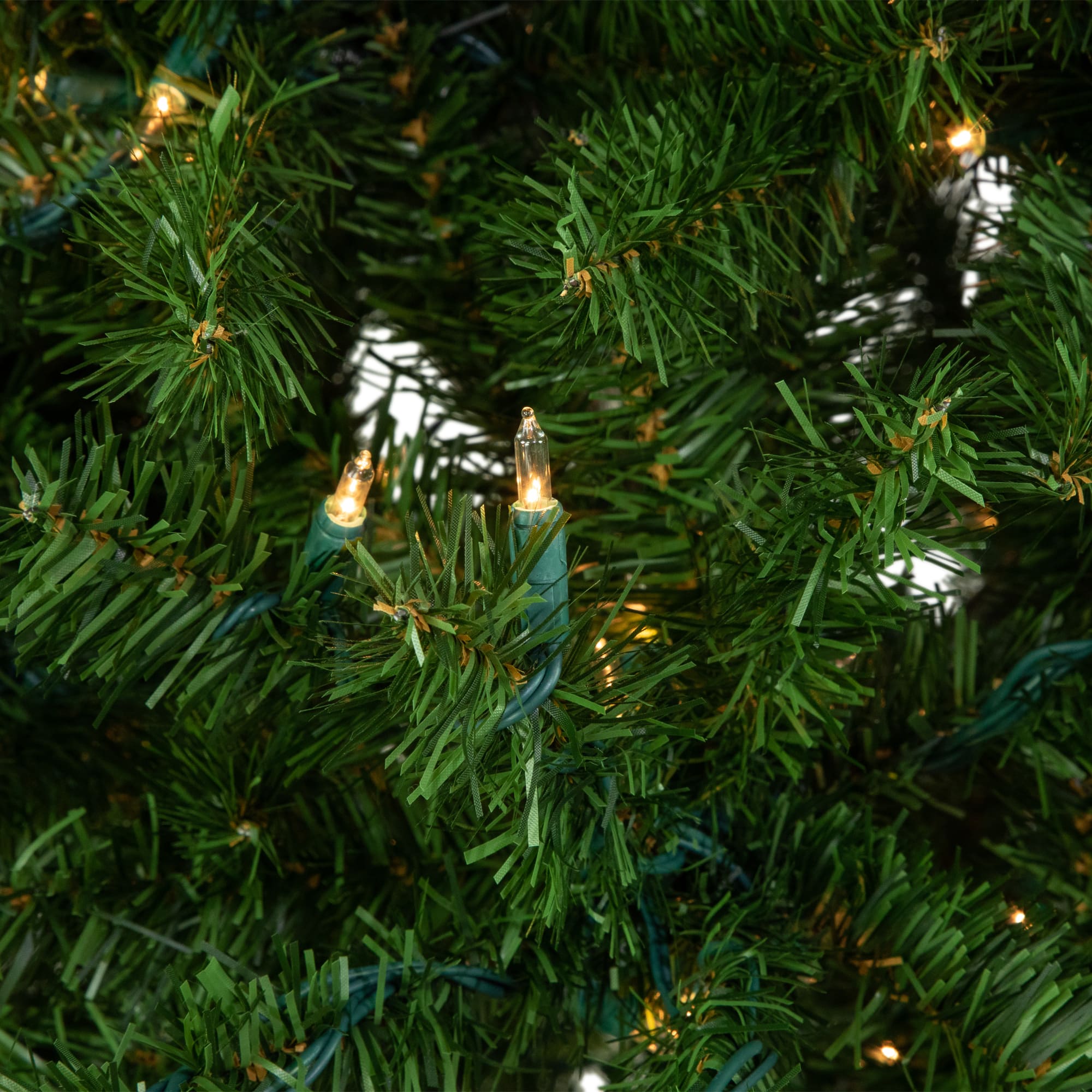 6ft. Pre-Lit Balsam Pine Artificial Christmas Tree, Clear Lights