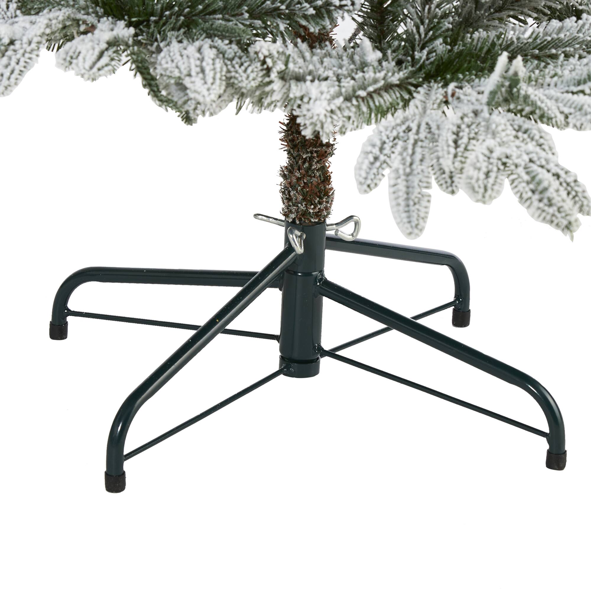 5.5ft. Pre-Lit Manchester Spruce Artificial Christmas Tree, Clear LED Lights