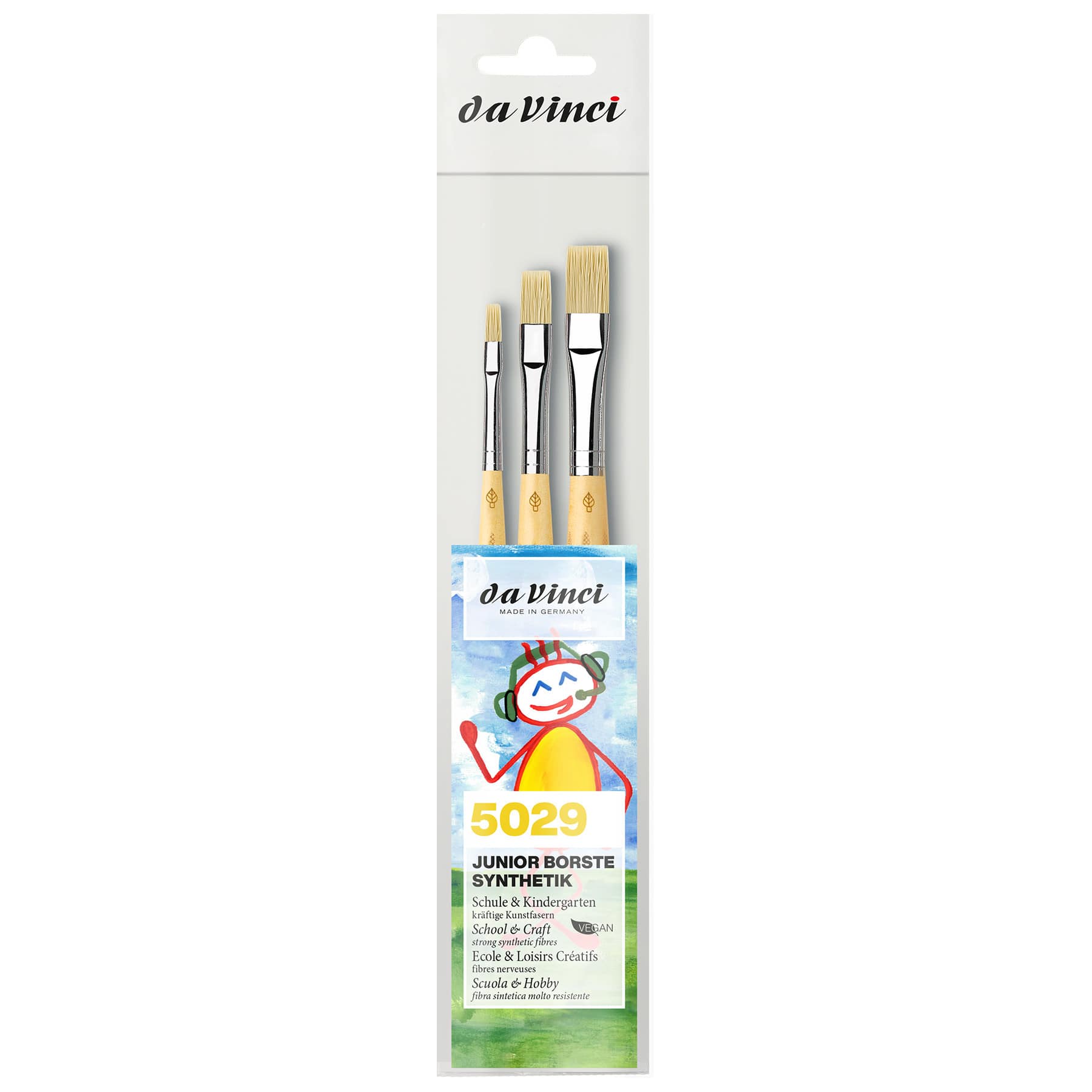 da Vinci JUNIOR BORSTE Series 329 3 Piece Brush Set