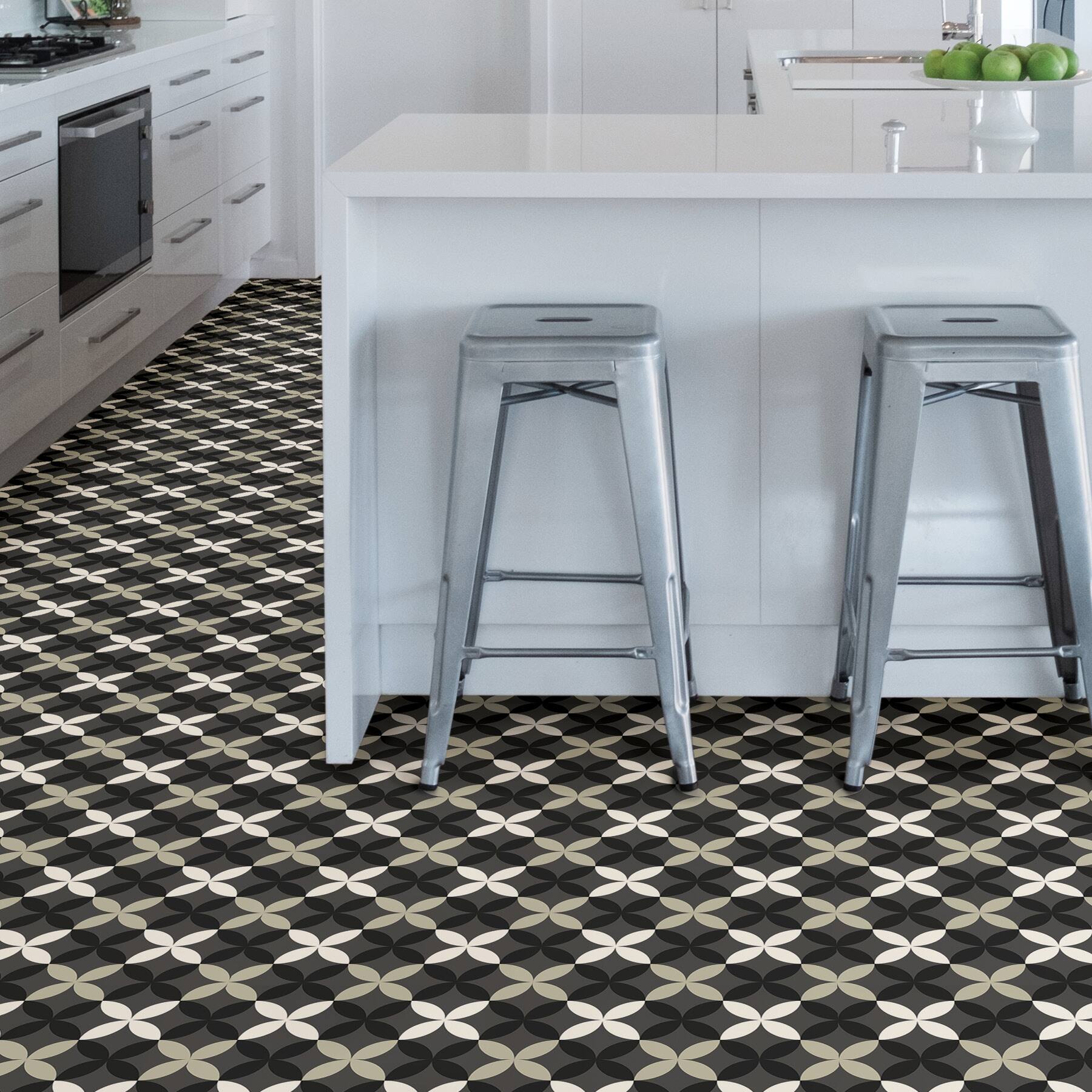 FloorPops Arbor Peel & Stick Floor Tiles