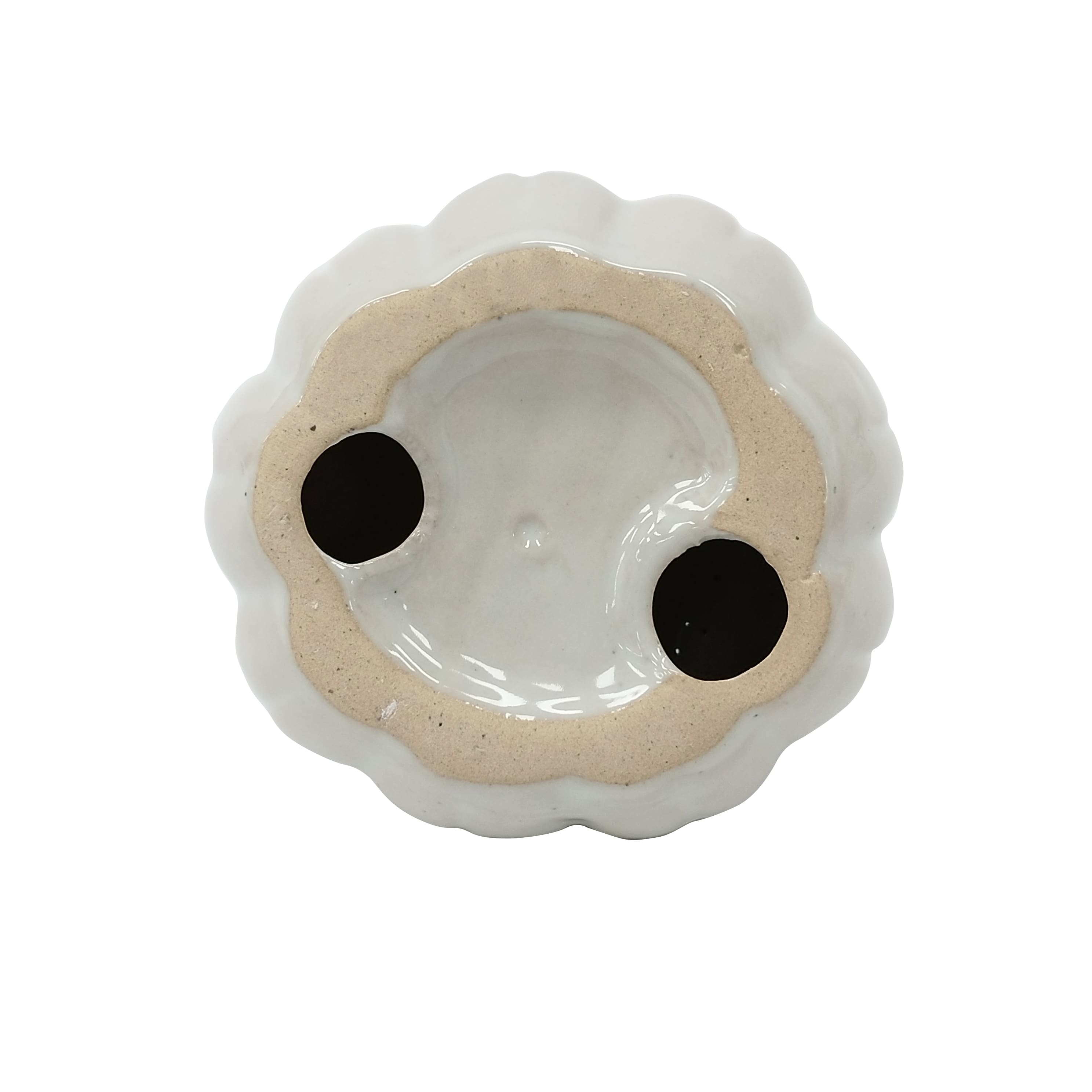 4.5" Ceramic Pumpkin Place Card Holder by Ashland®