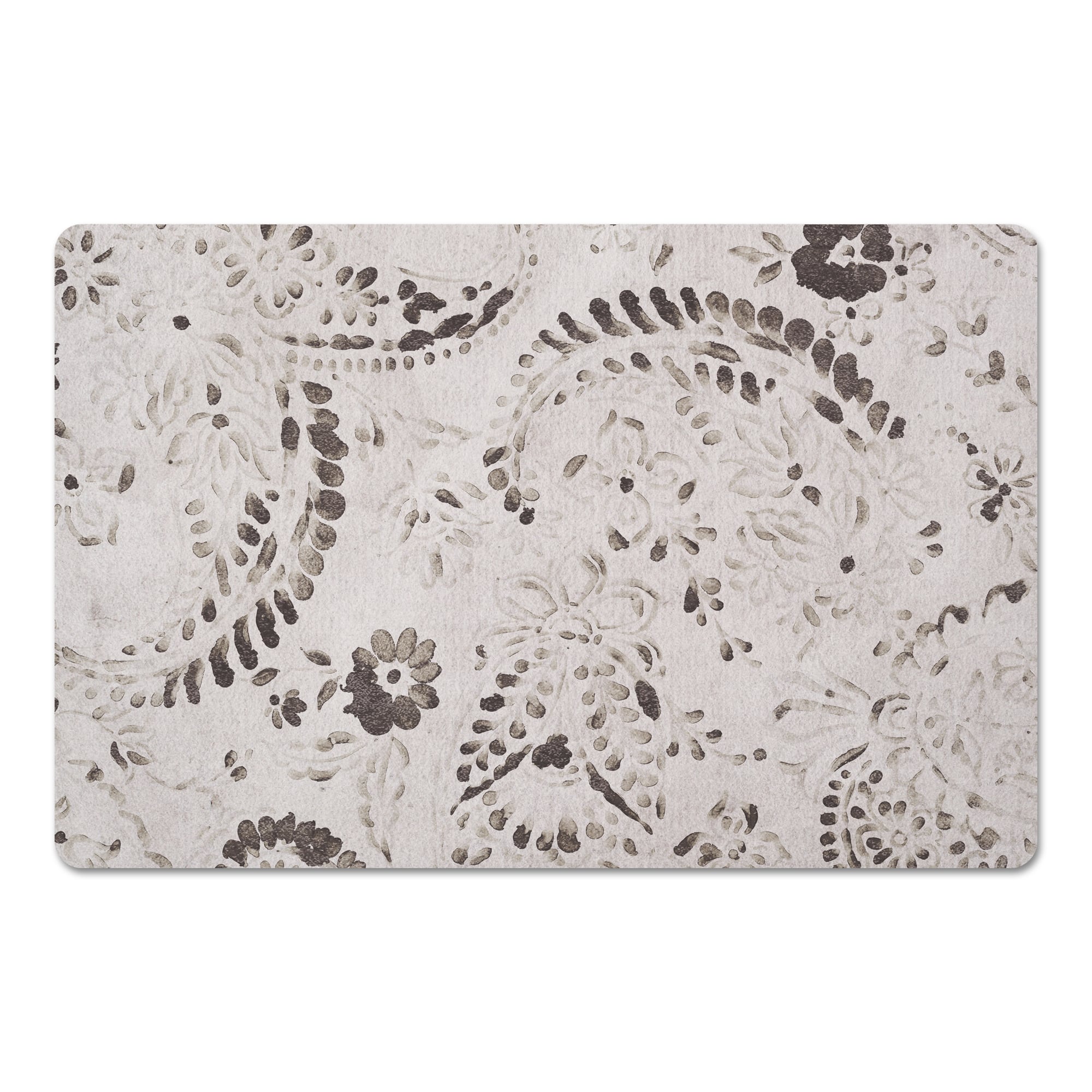 Vintage Paisley Floor Mat