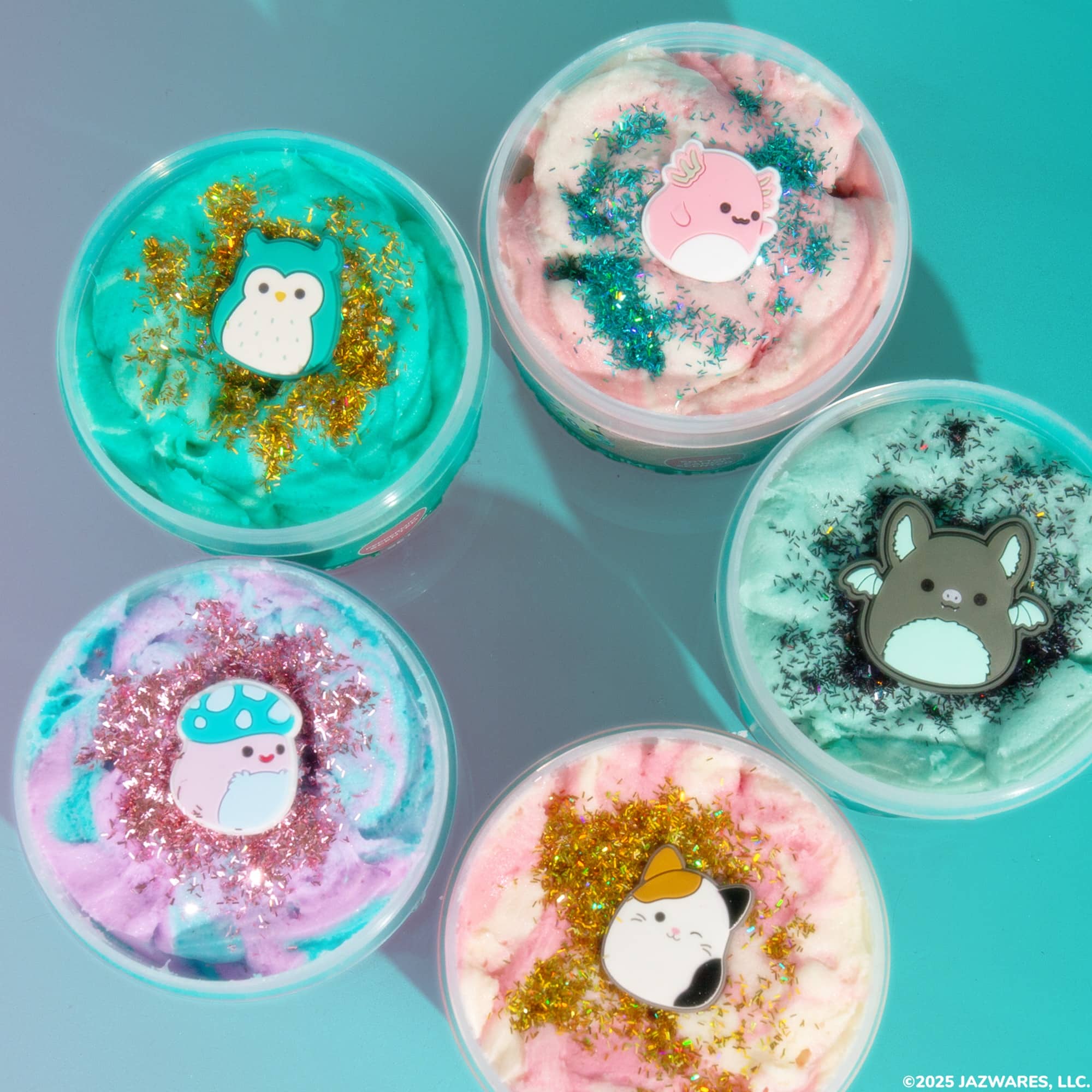 Original Squishmallows™ Winston the Owl Peppermint-Scented Premium Cloud Slime