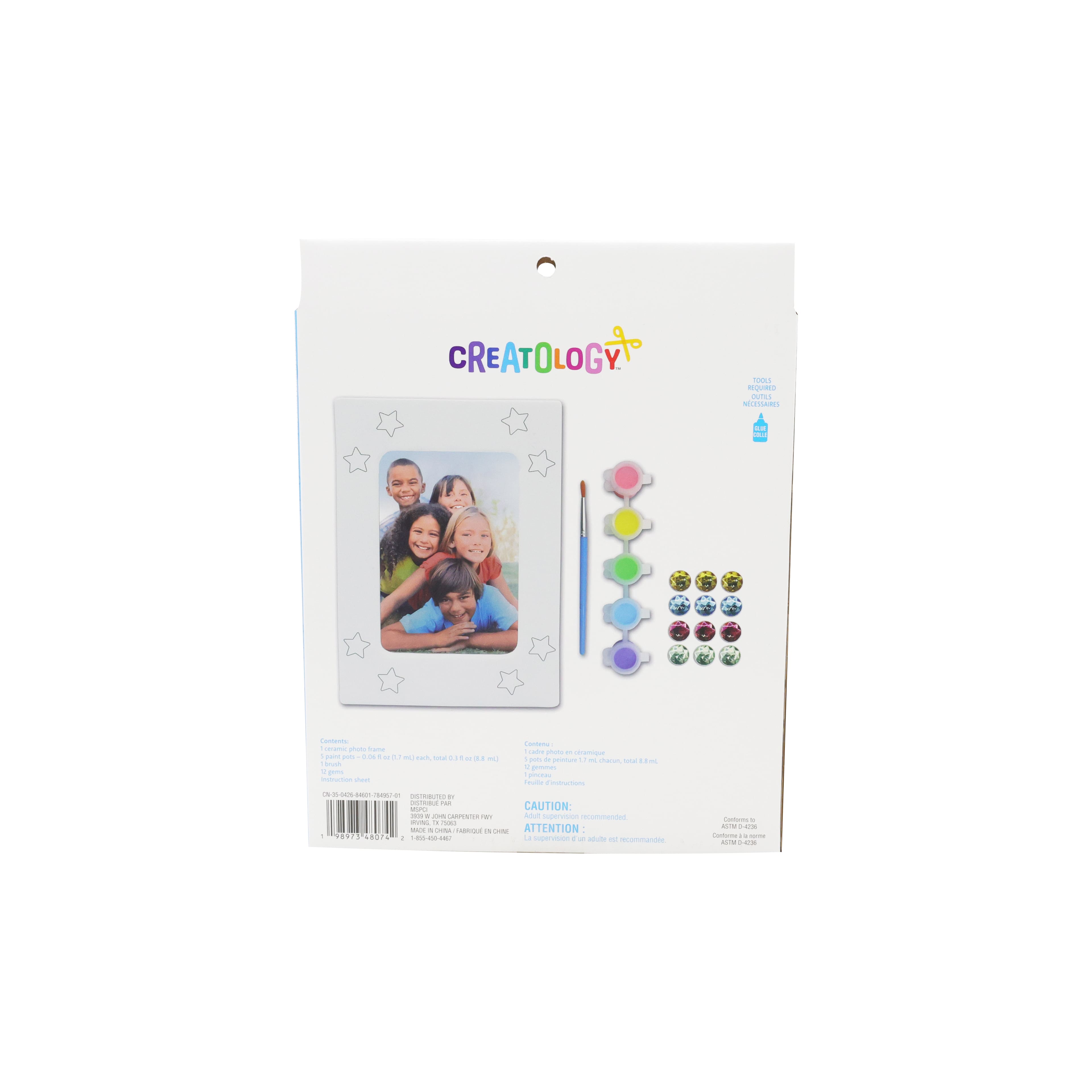 Stars & Gems Ceramic Frame Painting Kit by Creatology™