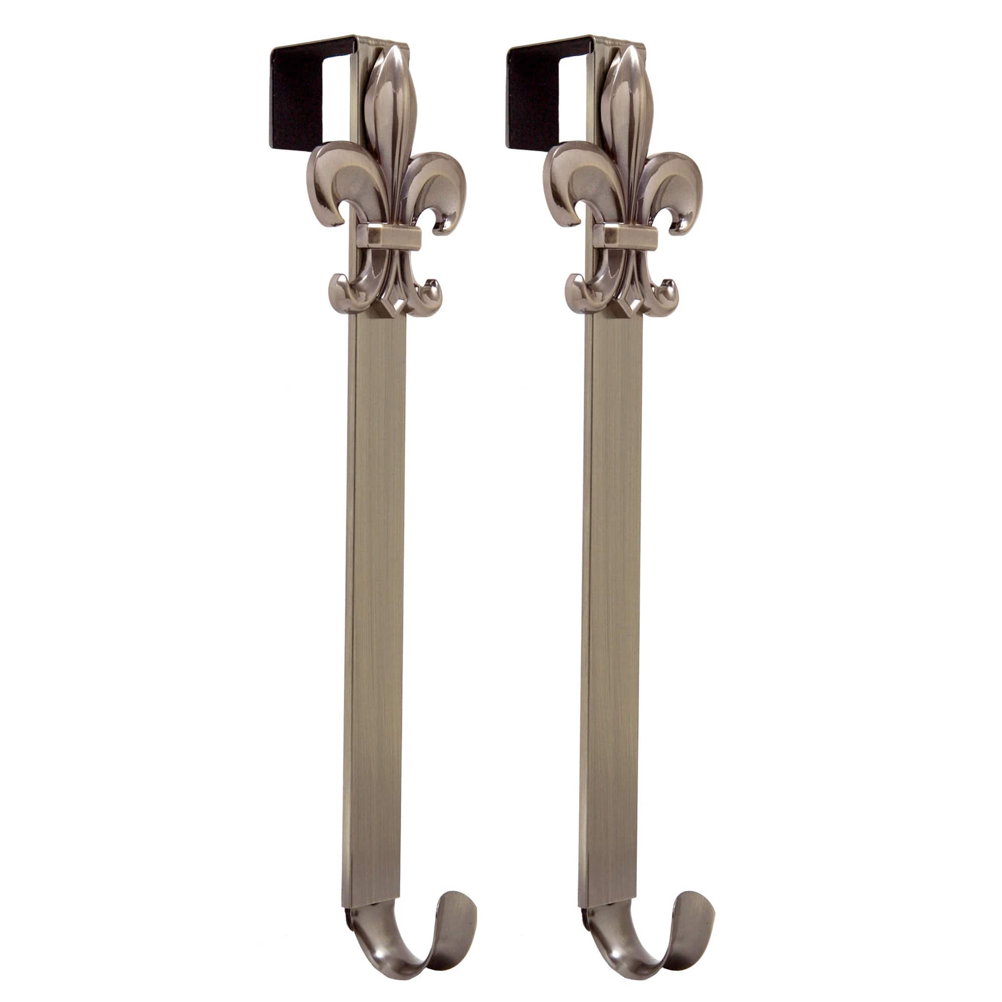 Haute Decor Fleur De Lis Adjustable Wreath Hangers