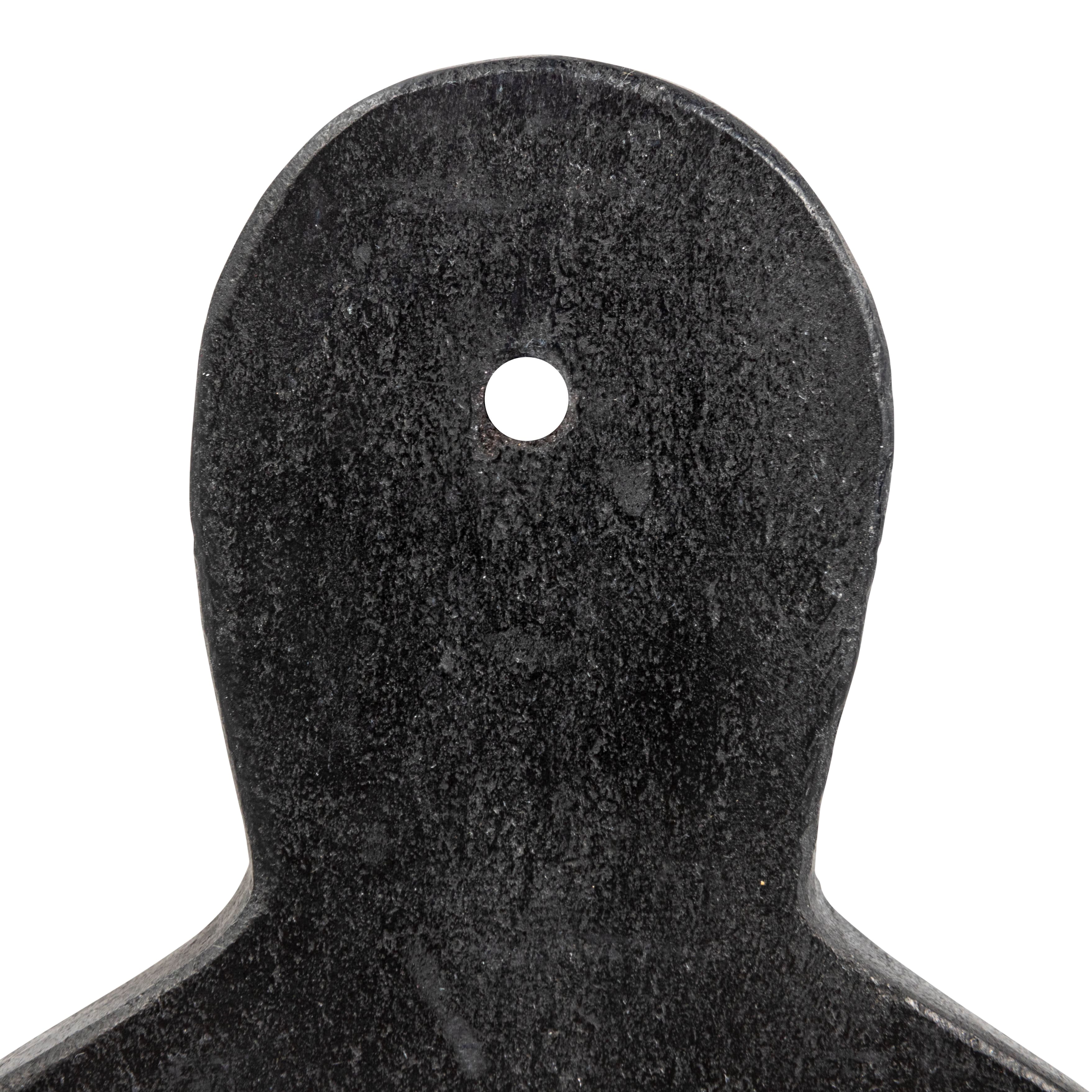 Hello Honey® 12" Black Modern Marble Cutting or Charcuterie Board with Handle