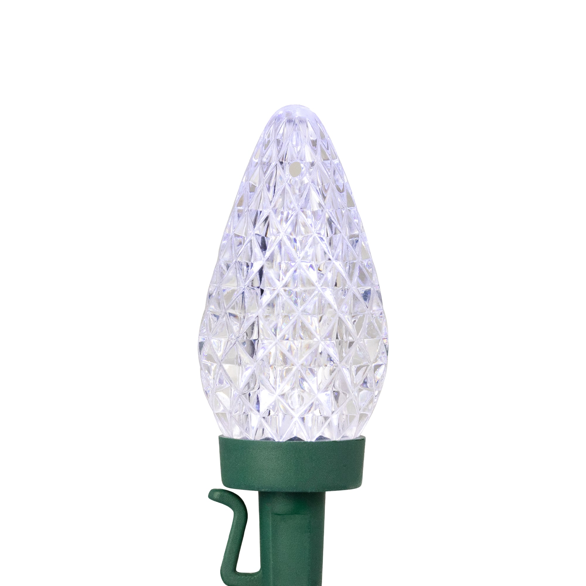 22 Gauge Patriotic LED C9 Faceted Christmas Light Wire