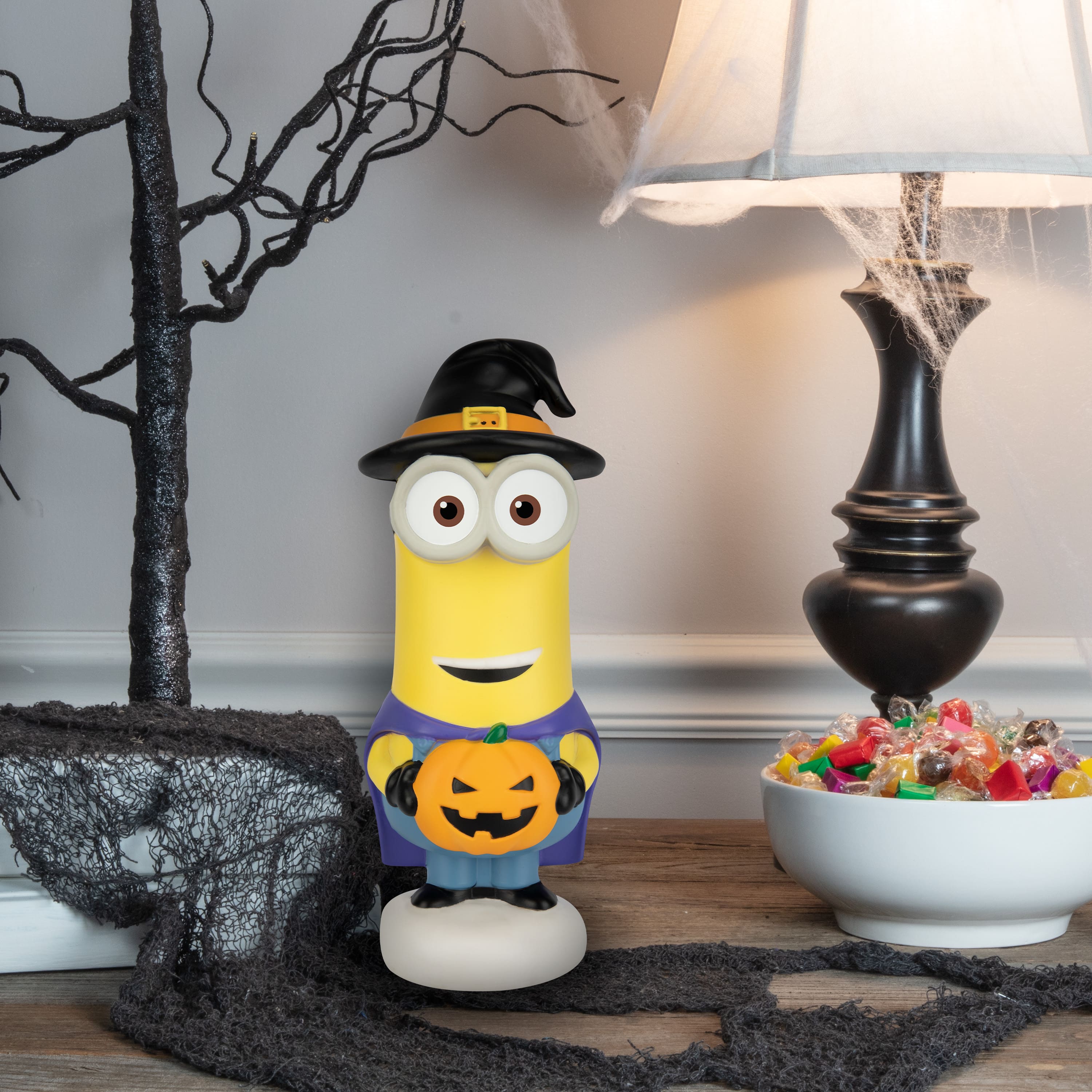 12" Minions Kevin Witch LED Blowmold