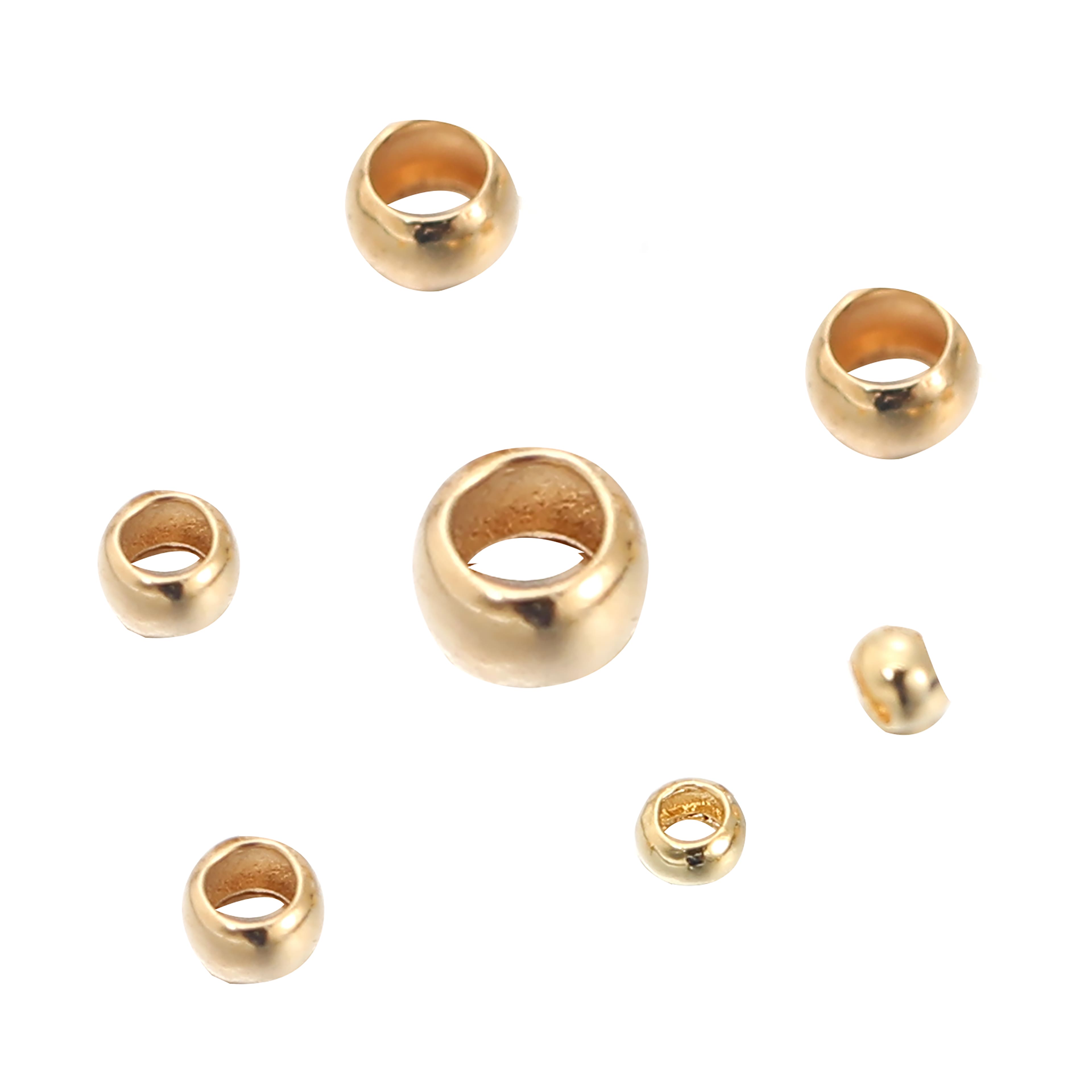 Assorted Metal Crimp Beads