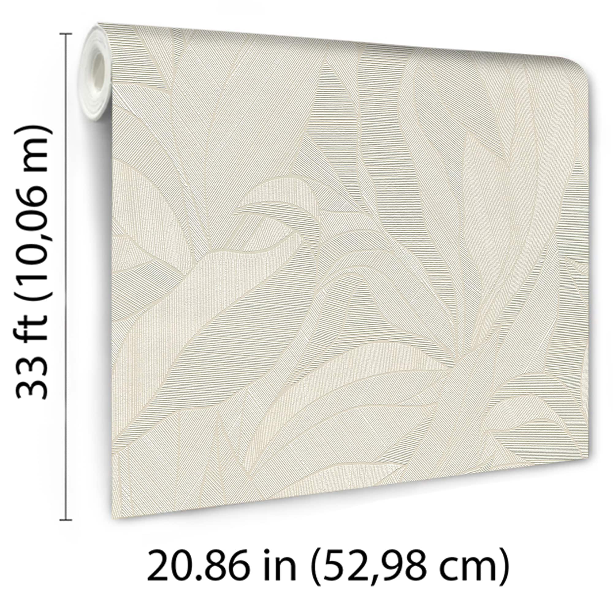 Designs Direct Silvana Leaves Wallpaper