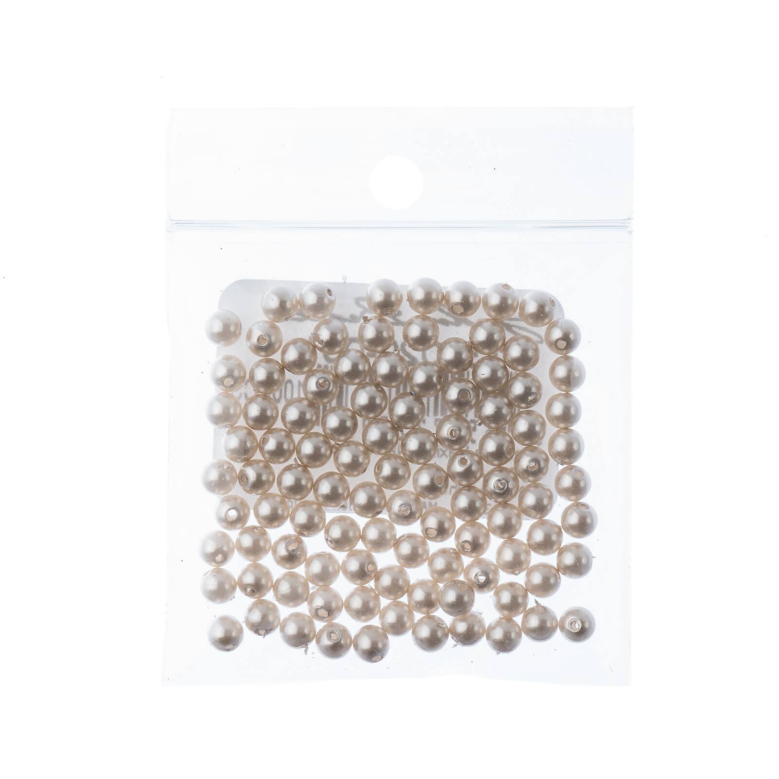 Preciosa Maxima 4mm Glass Nacre Pearls