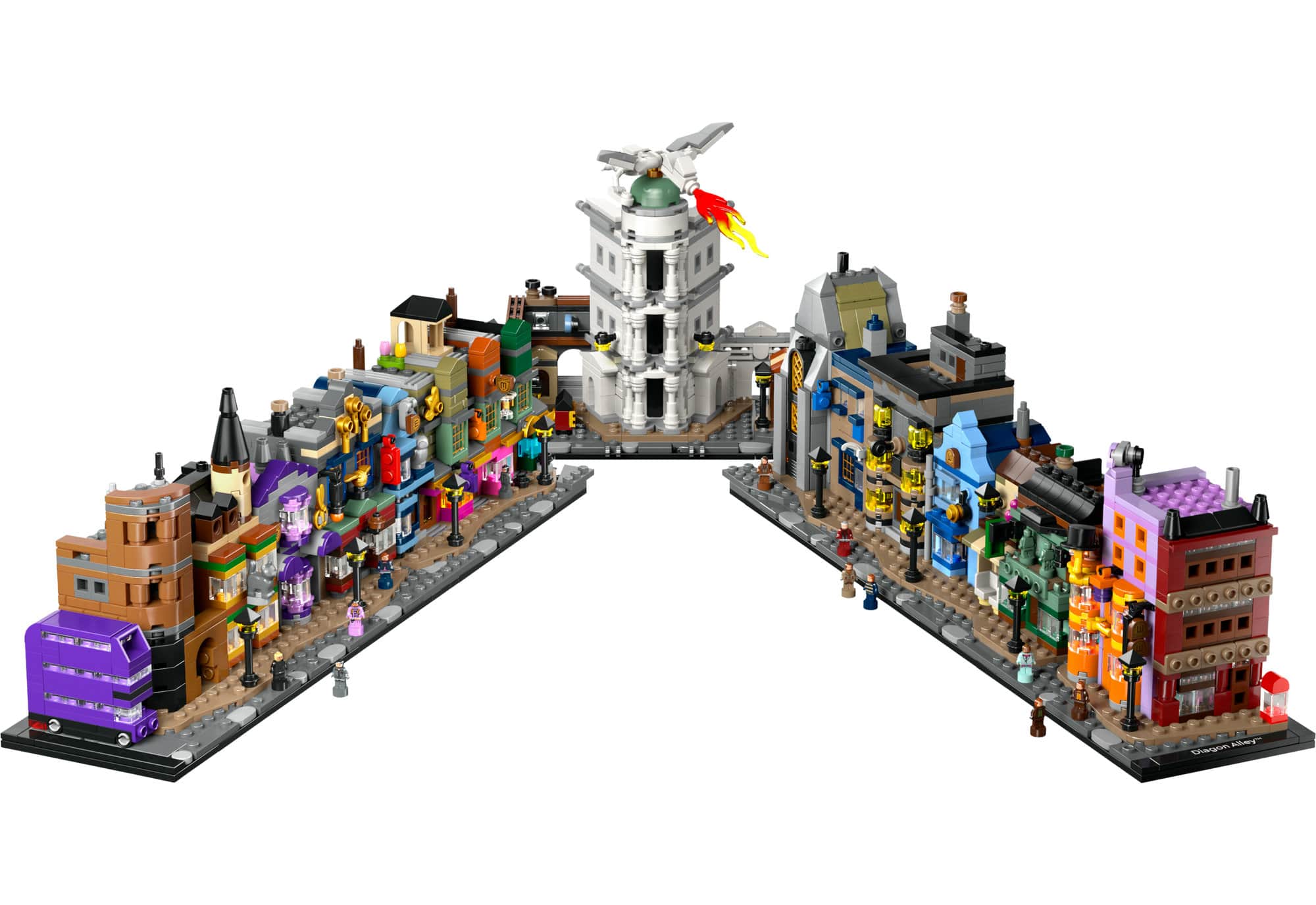 LEGO® Harry Potter™ Diagon Alley™ Wizarding Shops, Wizard Set for Adults 76444