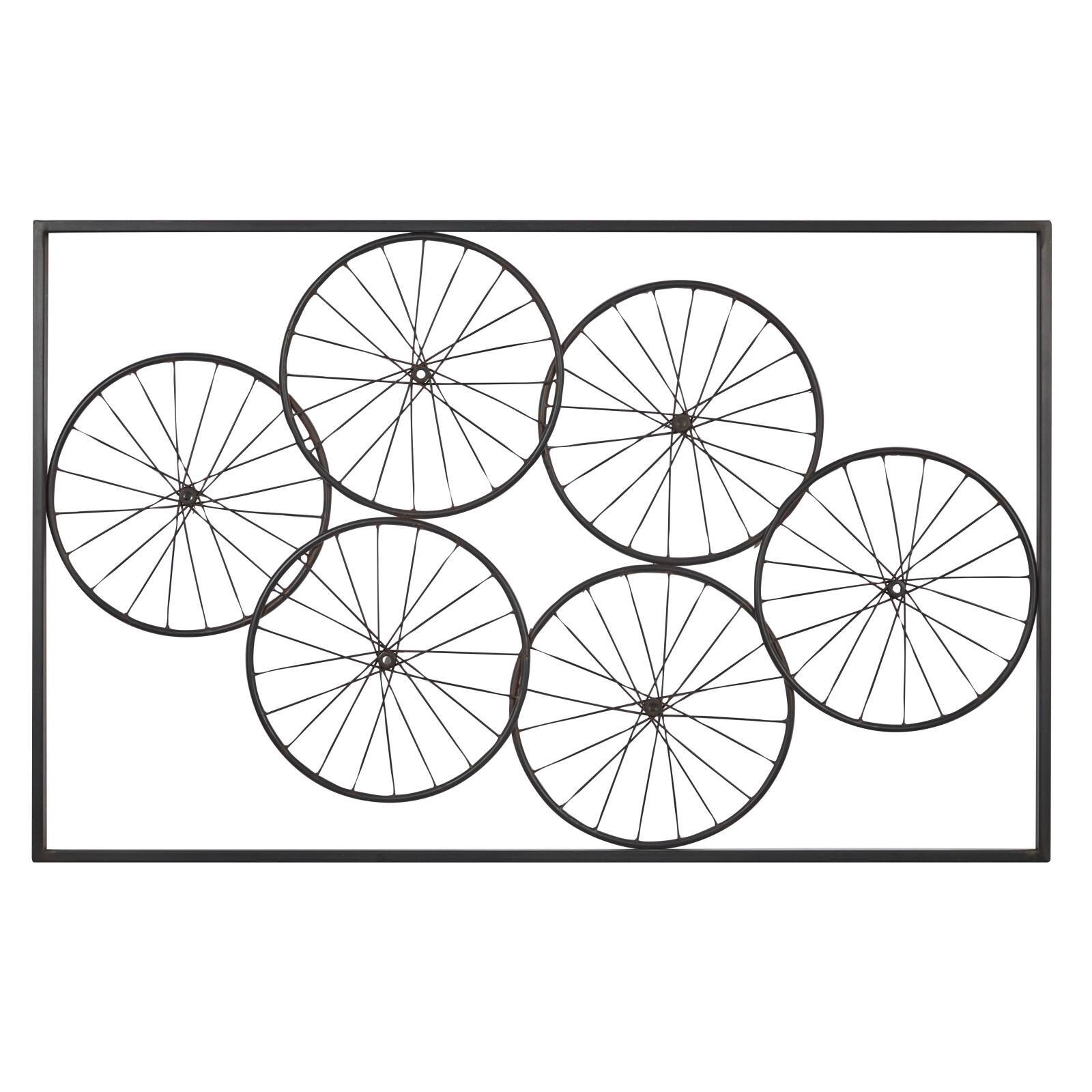 48" Black Iron Rustic Wall Décor