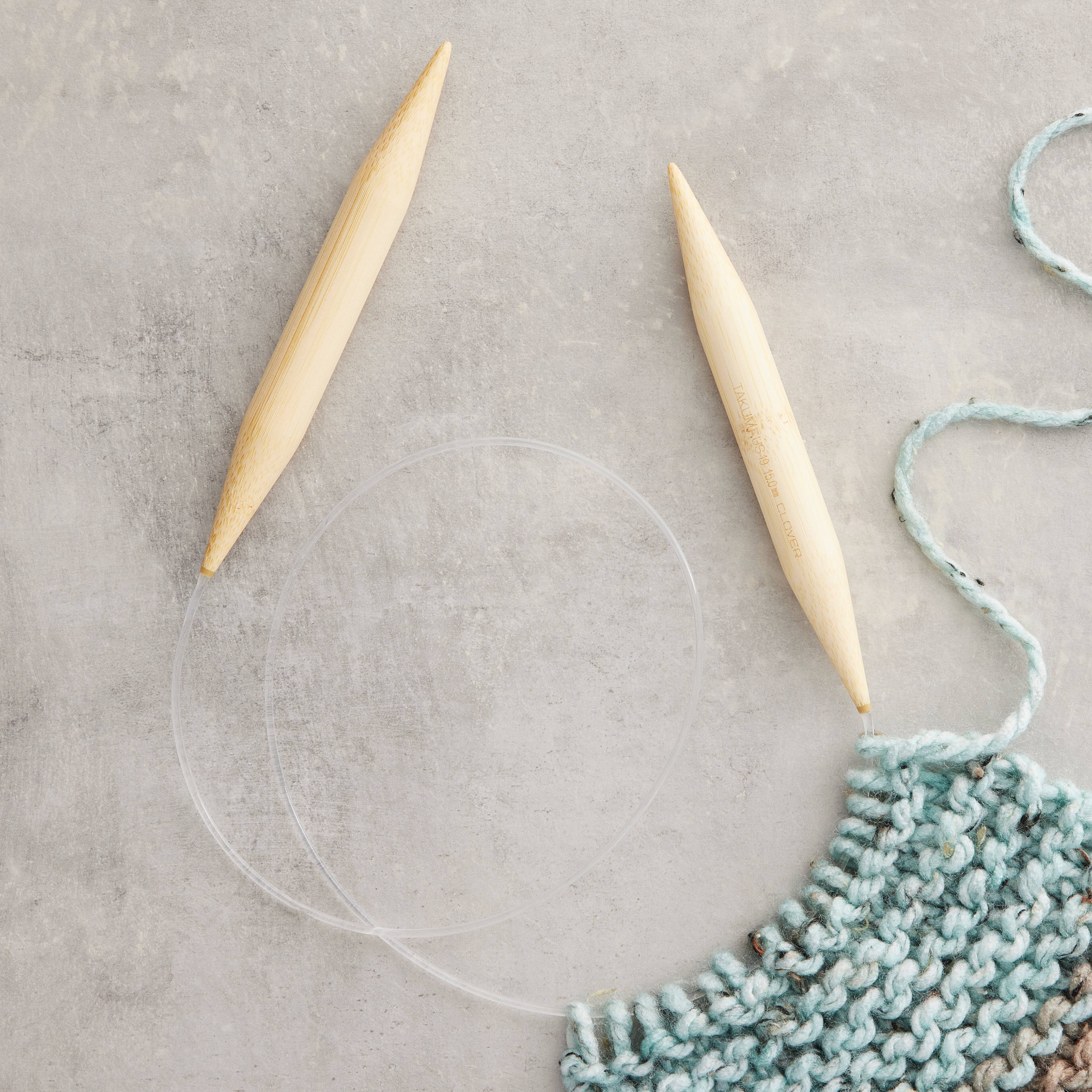 Clover Takumi® Bamboo Circular Knitting Needles, 36"