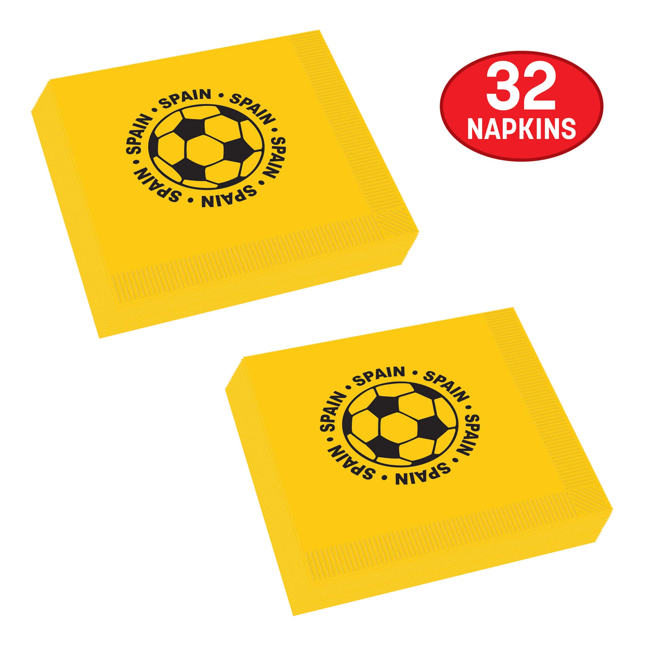 Spain Soccer Luncheon Napkins, 32ct.