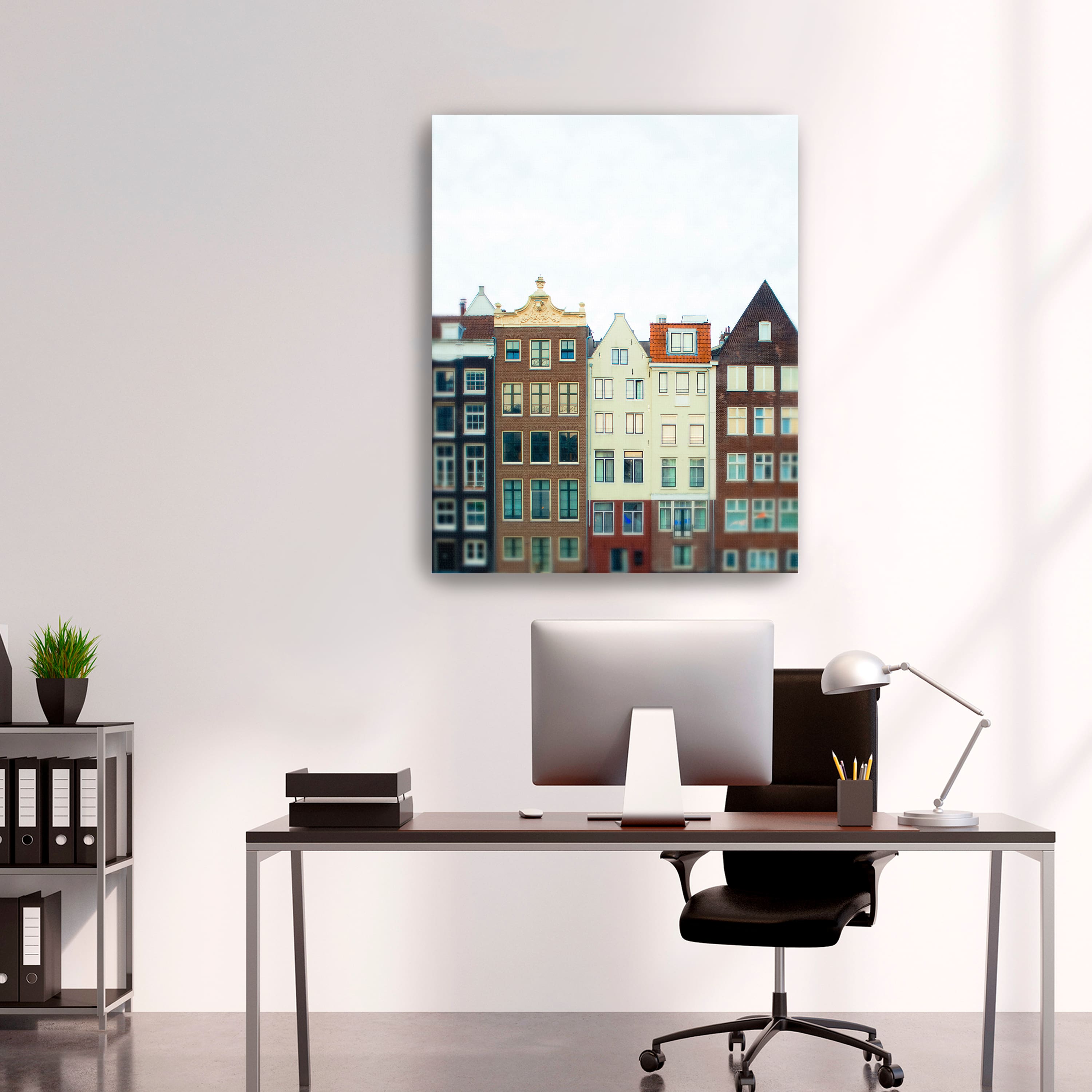 Amsterdam Morning No. 1 Canvas Giclee