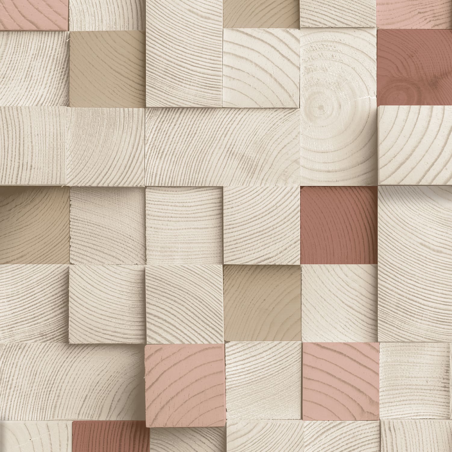 Designs Direct Wood Blocks Wallpaper