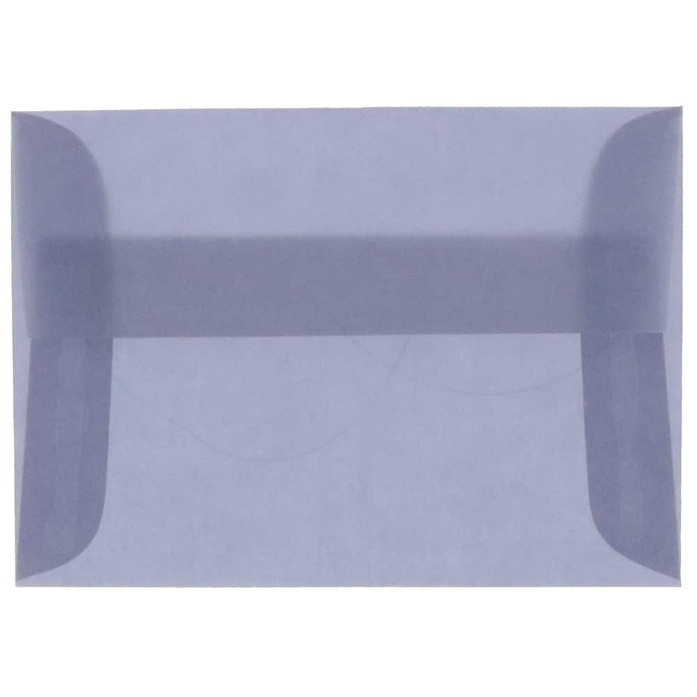 JAM Paper A10 Translucent Vellum Invitation Envelopes, 50ct.