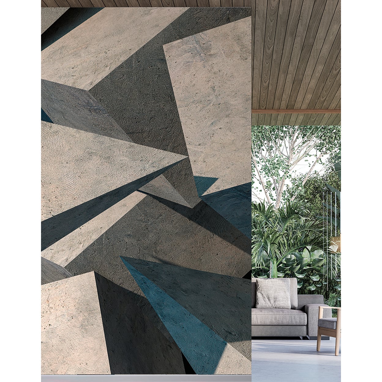 Designs Direct Facet Form Wall Mural