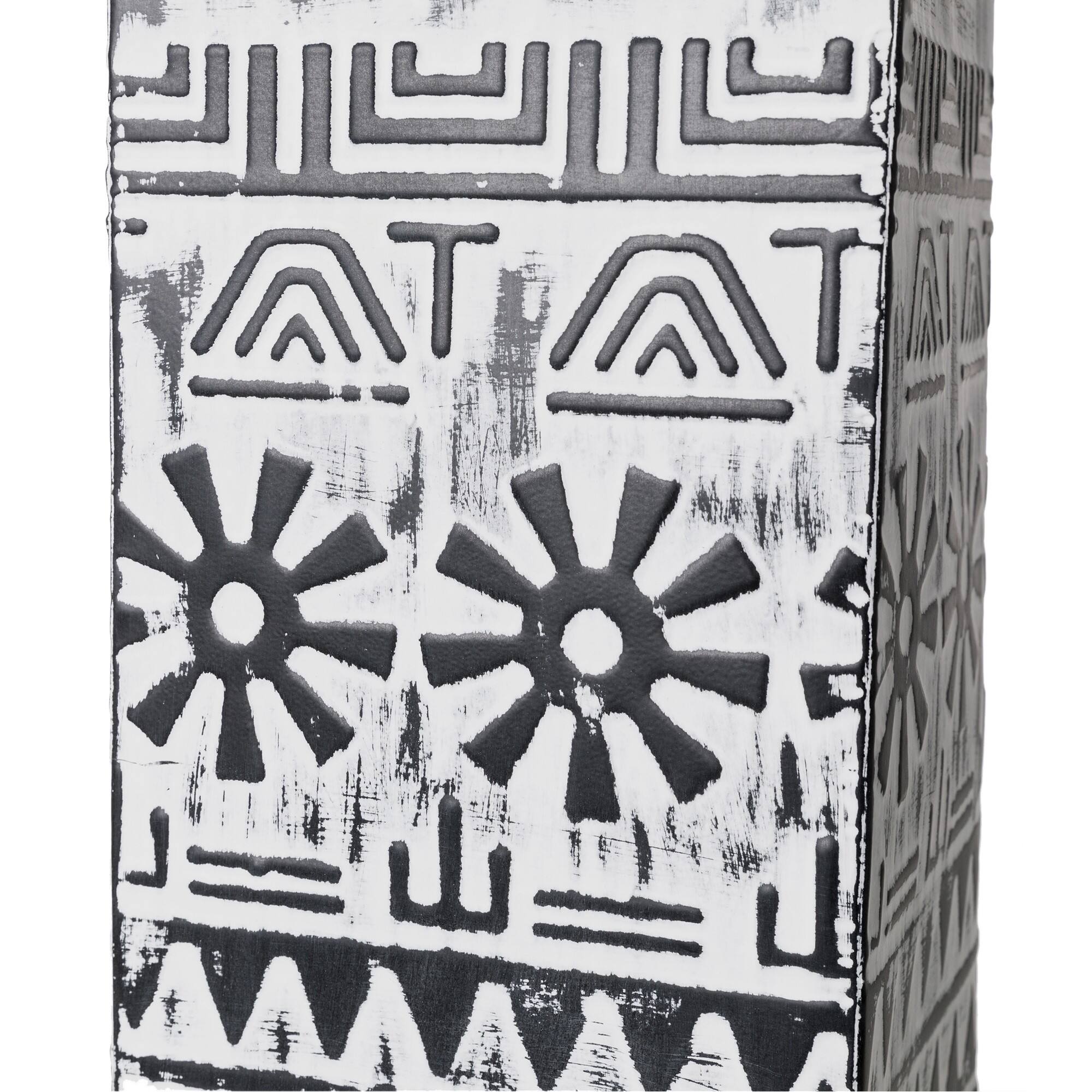 Glitzhome® Textured Metal Boho Vase Set