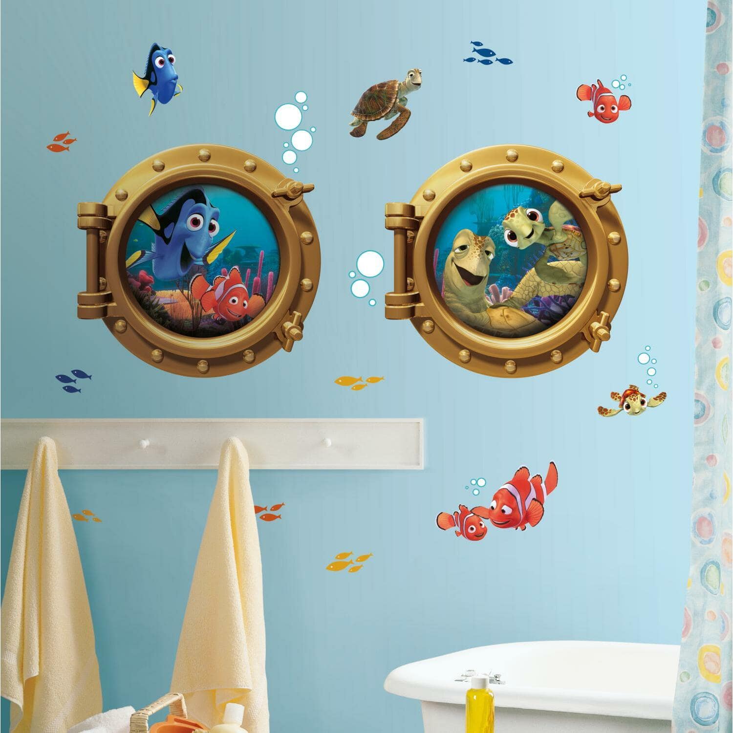 RoomMates Finding Nemo Peel & Stick Giant Wall Decals