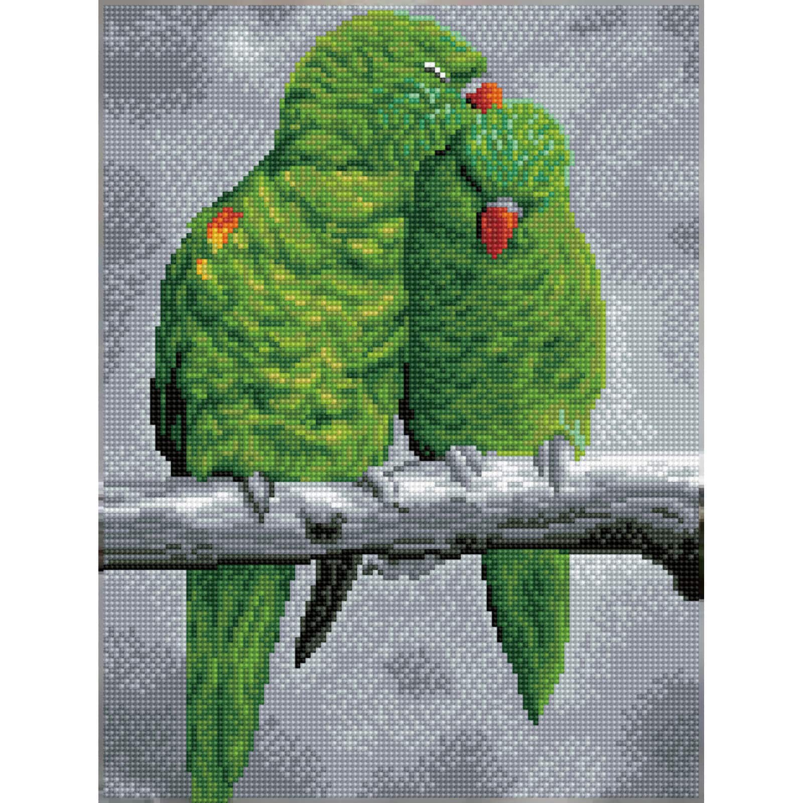 Diamond Dotz® Intermediate Sweet Perch Pre-Framed Diamond Painting Kit