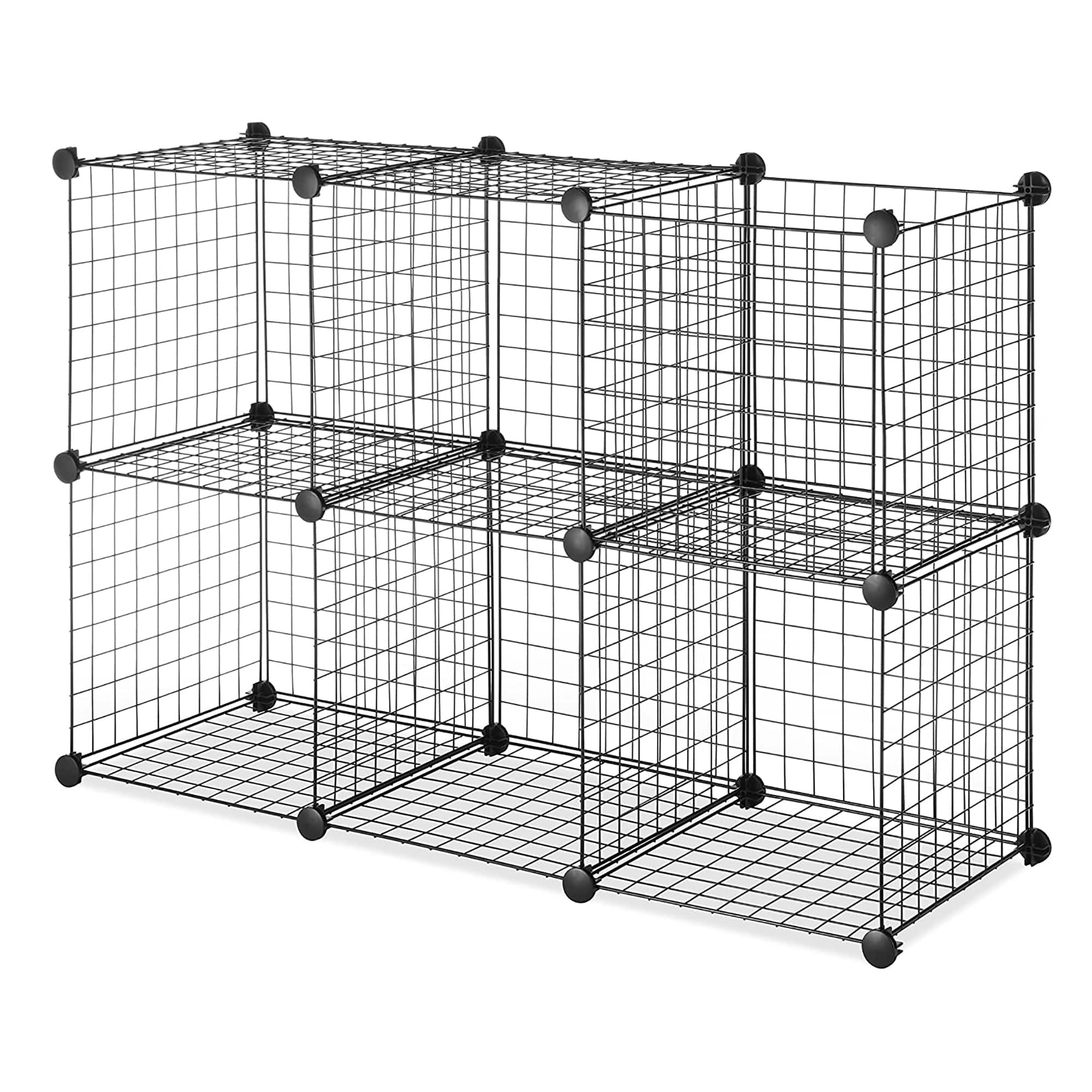 Whitmor Wire Storage 6 Cubes Set