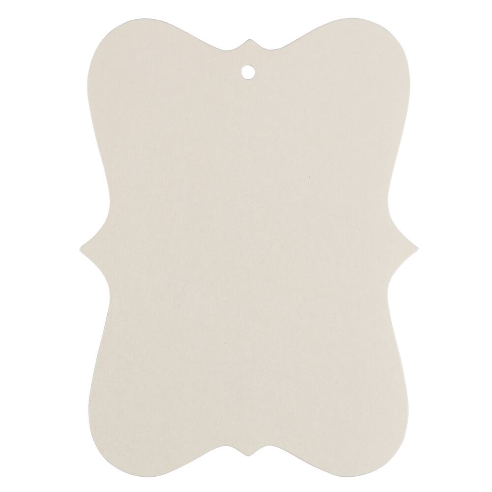 JAM Paper Ivory Fashion Gift Tags, 10ct.