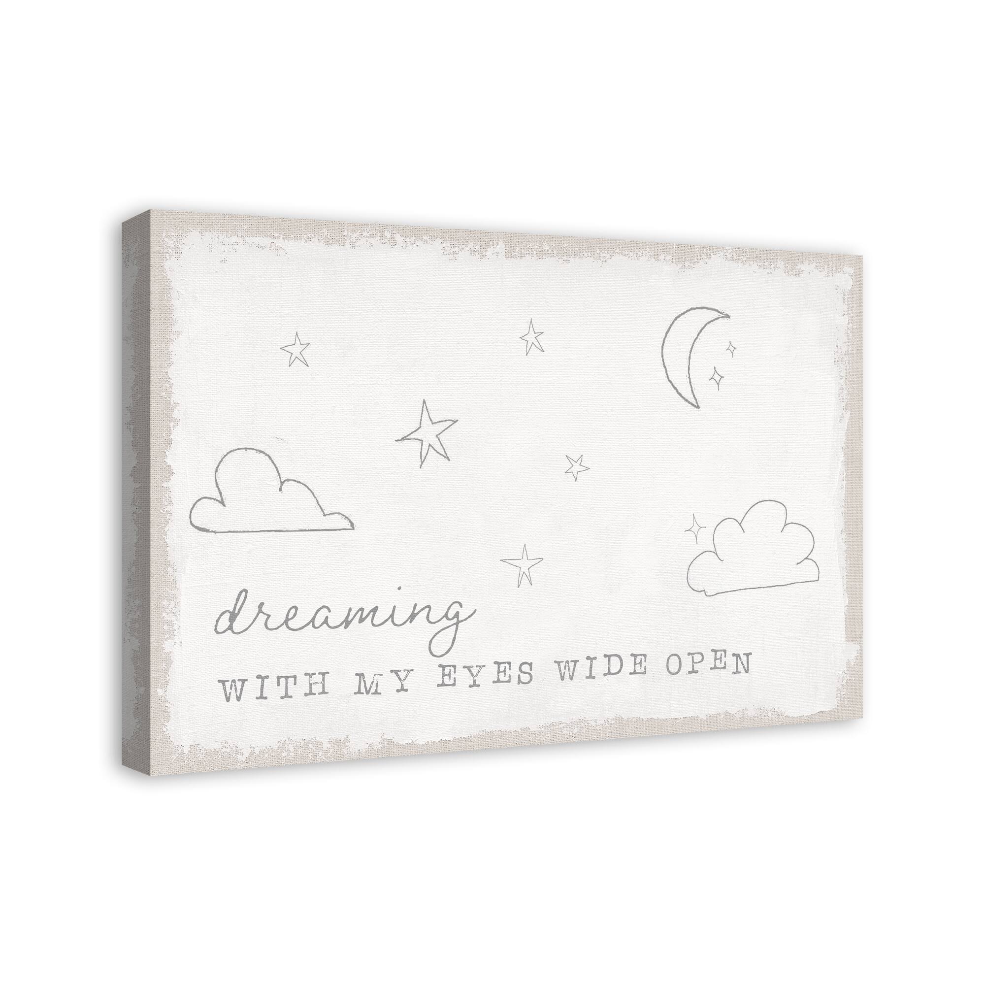 Dreaming with my Eyes Wide Open 20" x 30" Canvas Wall Art