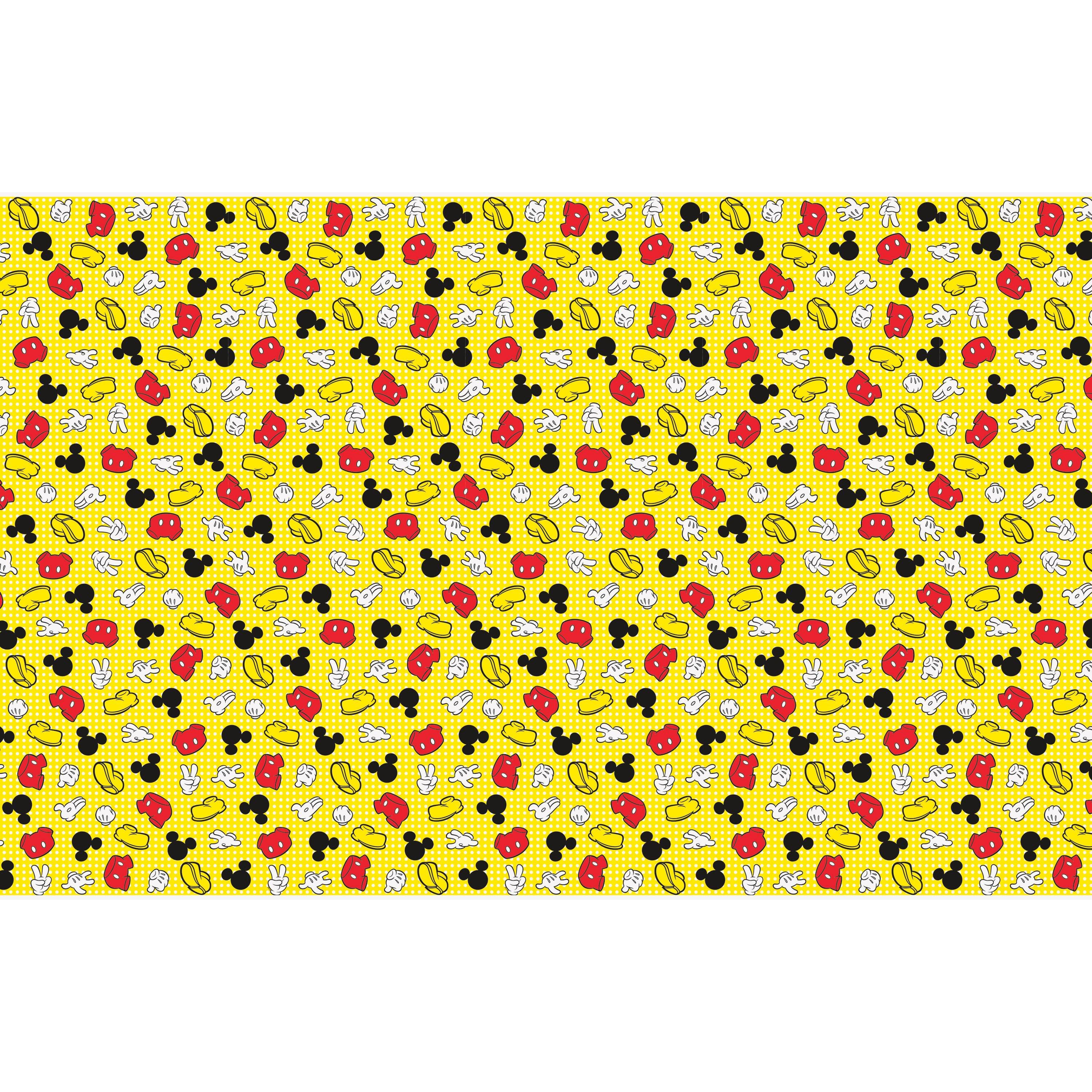 54" x 84" Disney® Mickey Mouse Plastic Table Cover