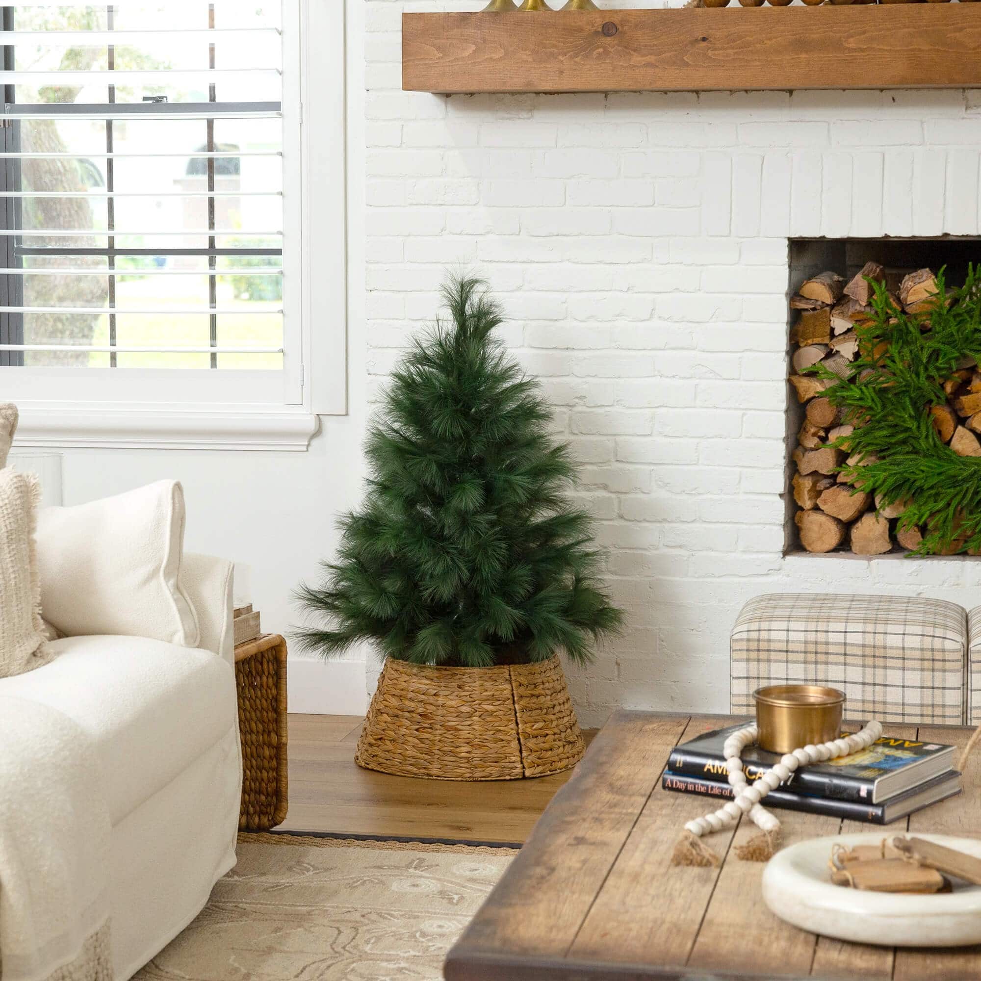4ft. Unlit Pine Artificial Christmas Tree