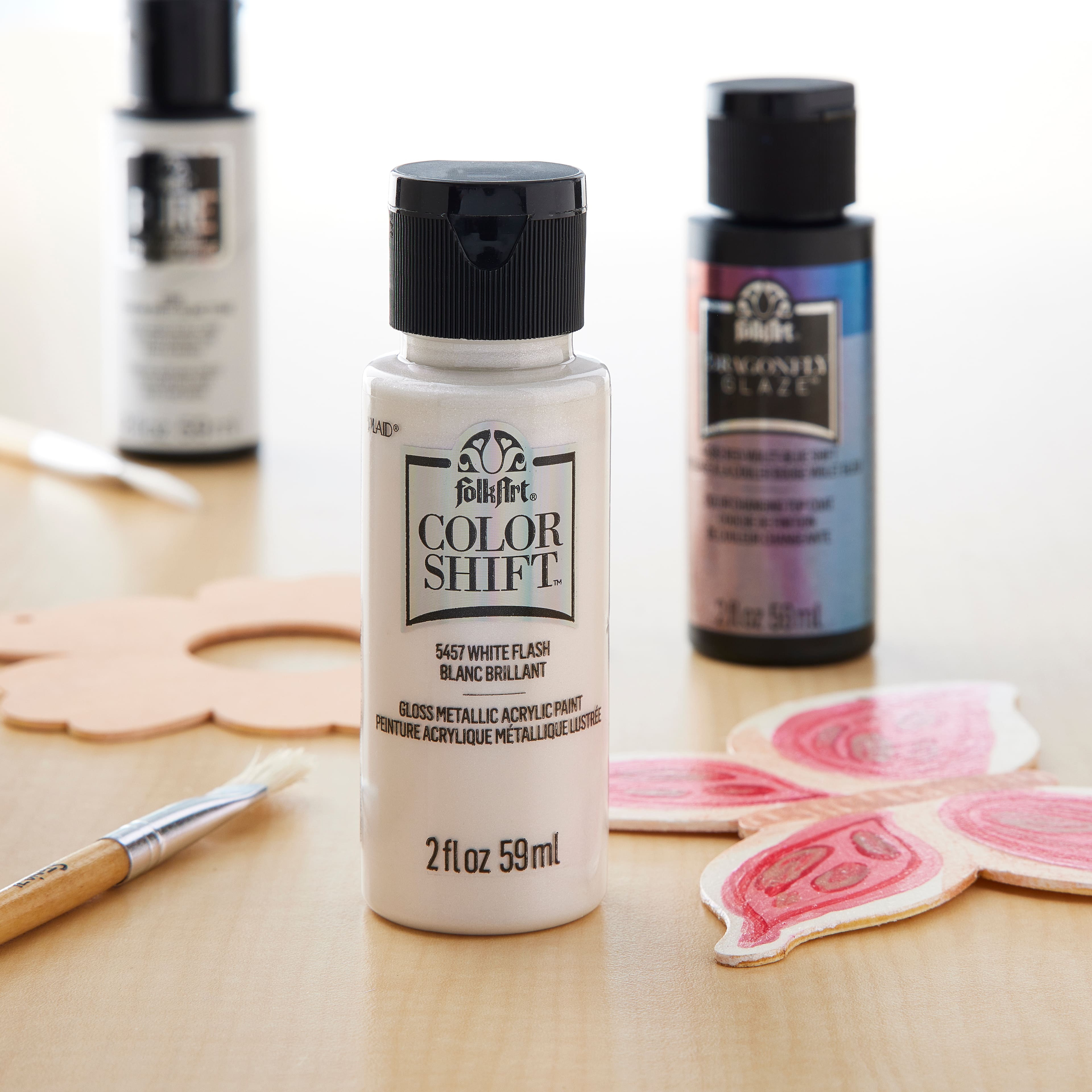 12 Pack: FolkArt® Color Shift™ Gloss Finish Metallic Acrylic Paint