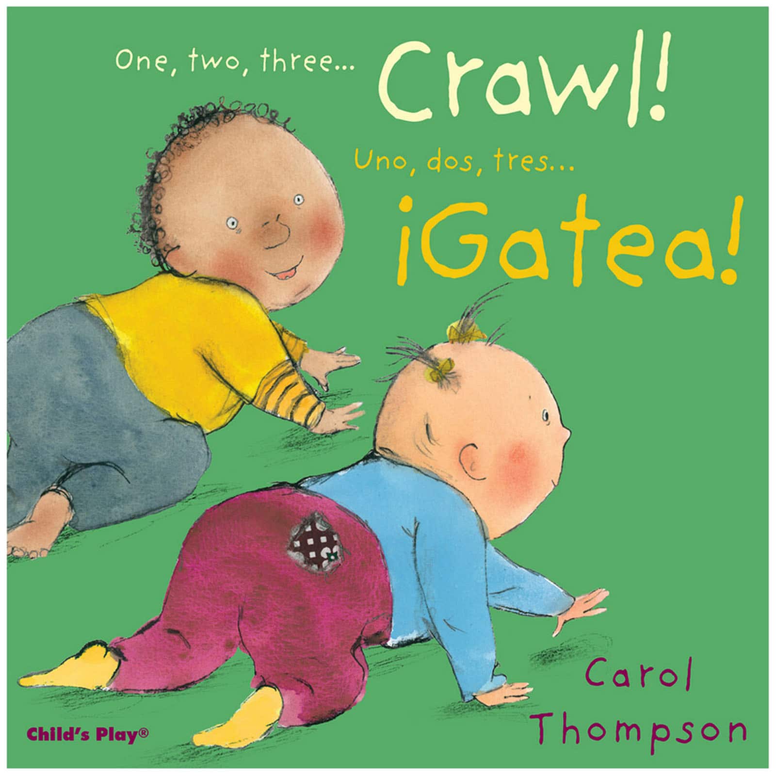 Child's Play Little Movers Bilingual Books, Set of 4