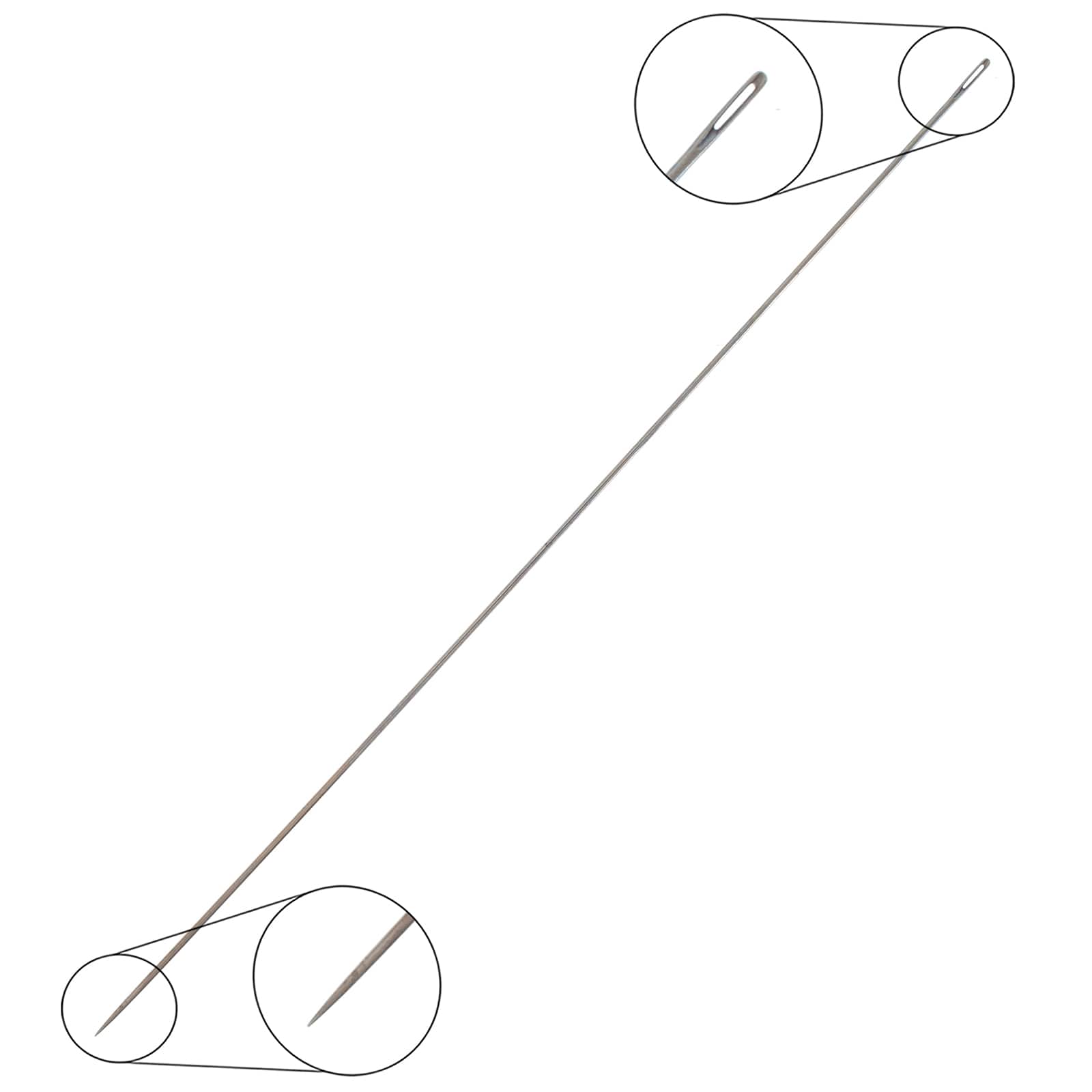 Tulip® Japanese Loom Work Beading Needles, 3ct.