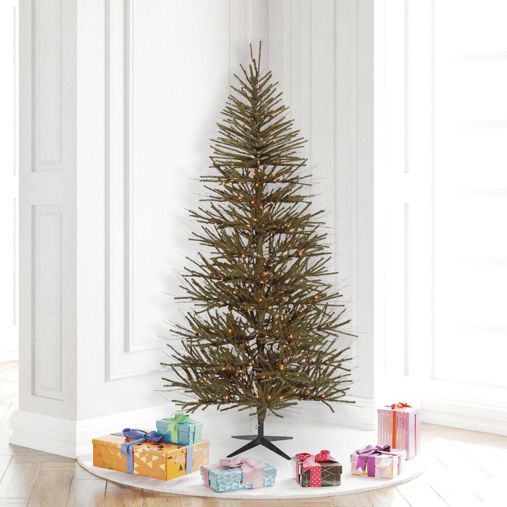 6ft. Pre-Lit Vienna Twig Artificial Christmas Tree, Warm White Dura-Lit® LED Lights