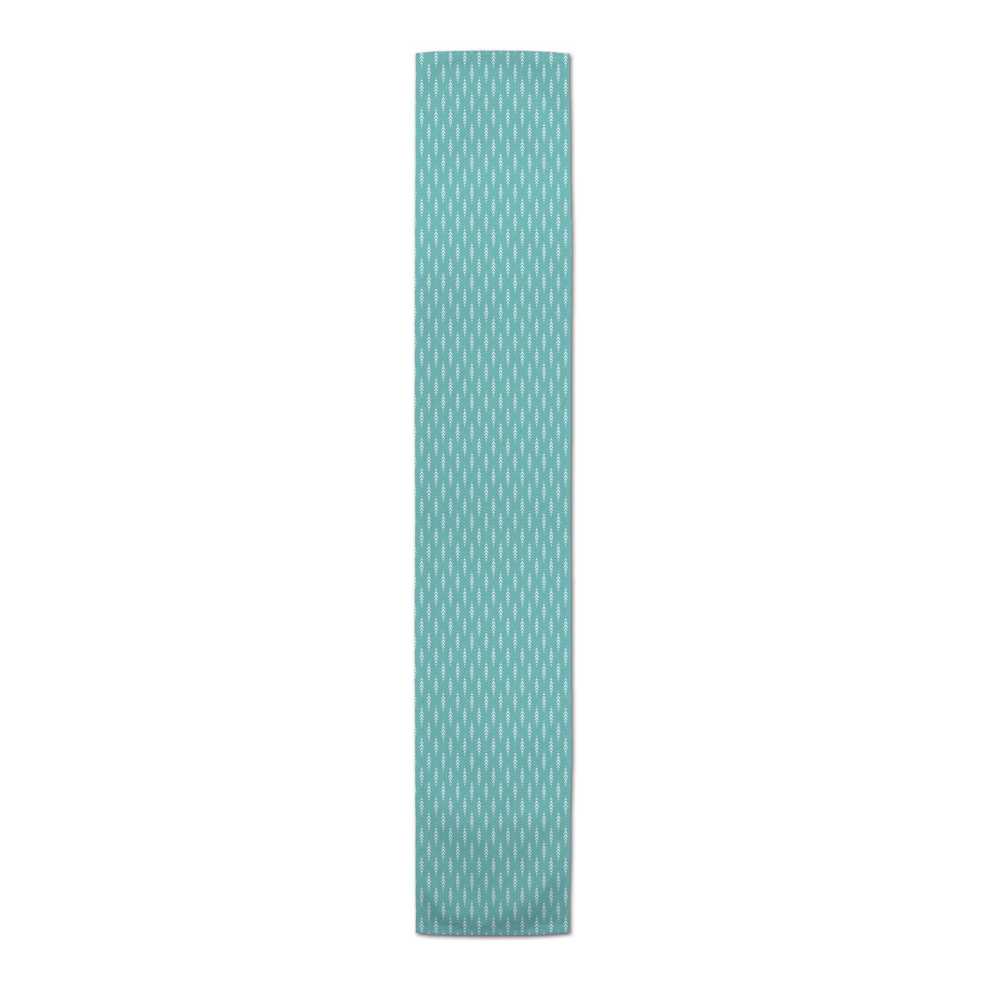 Indigo Leaves Indoor/Outdoor Table Runner