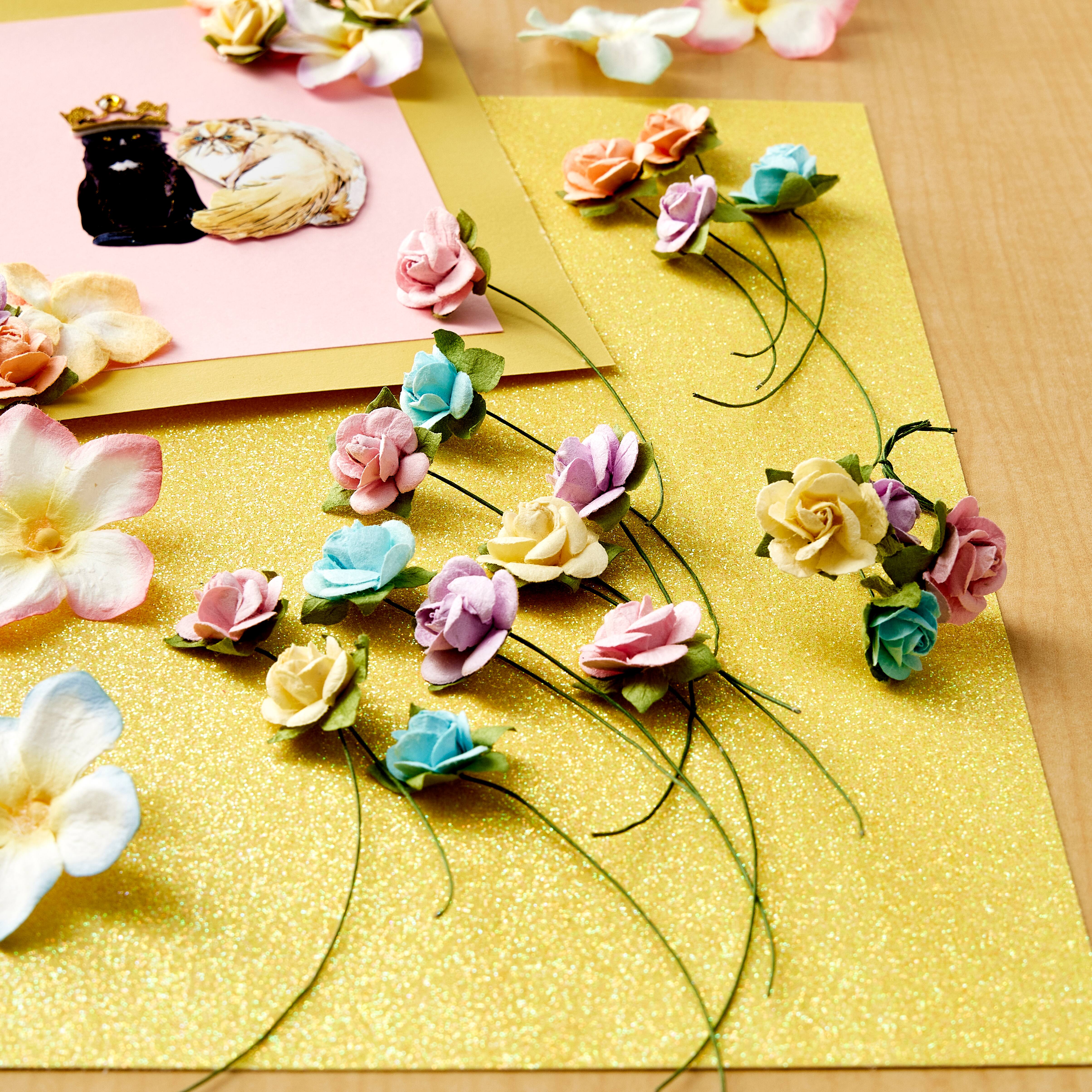 12 Packs: 25 ct. (300 total) Pastel Sachet Roses by Recollections™
