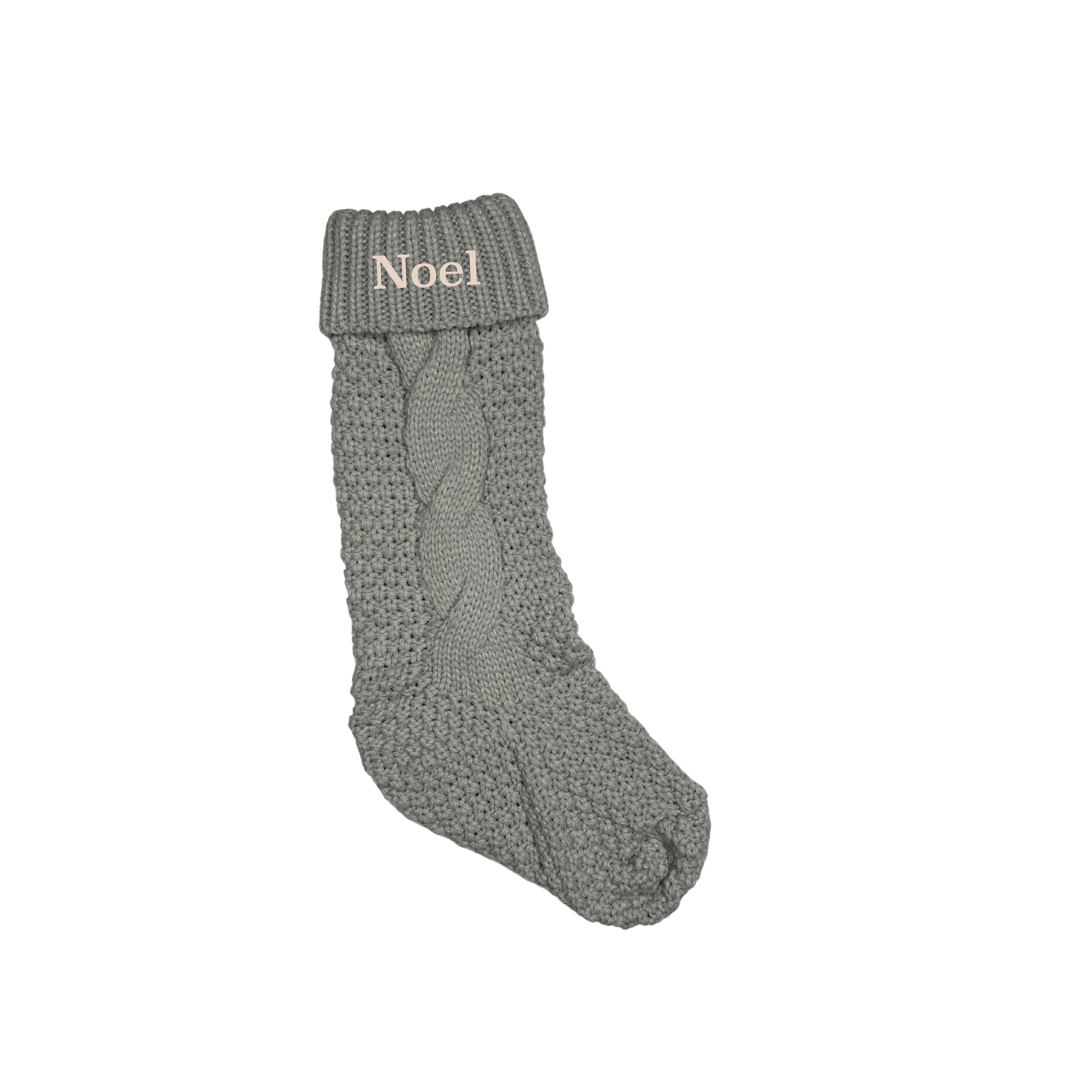 18" Noel Serif Stocking