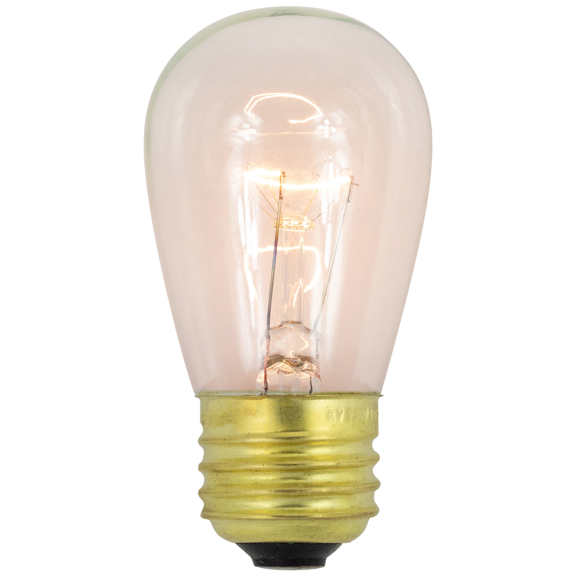 Northlight 25ct. Clear Incandescent S14 Transparent Edison Style Christmas Replacement Bulbs | 3.5" | Michaels®