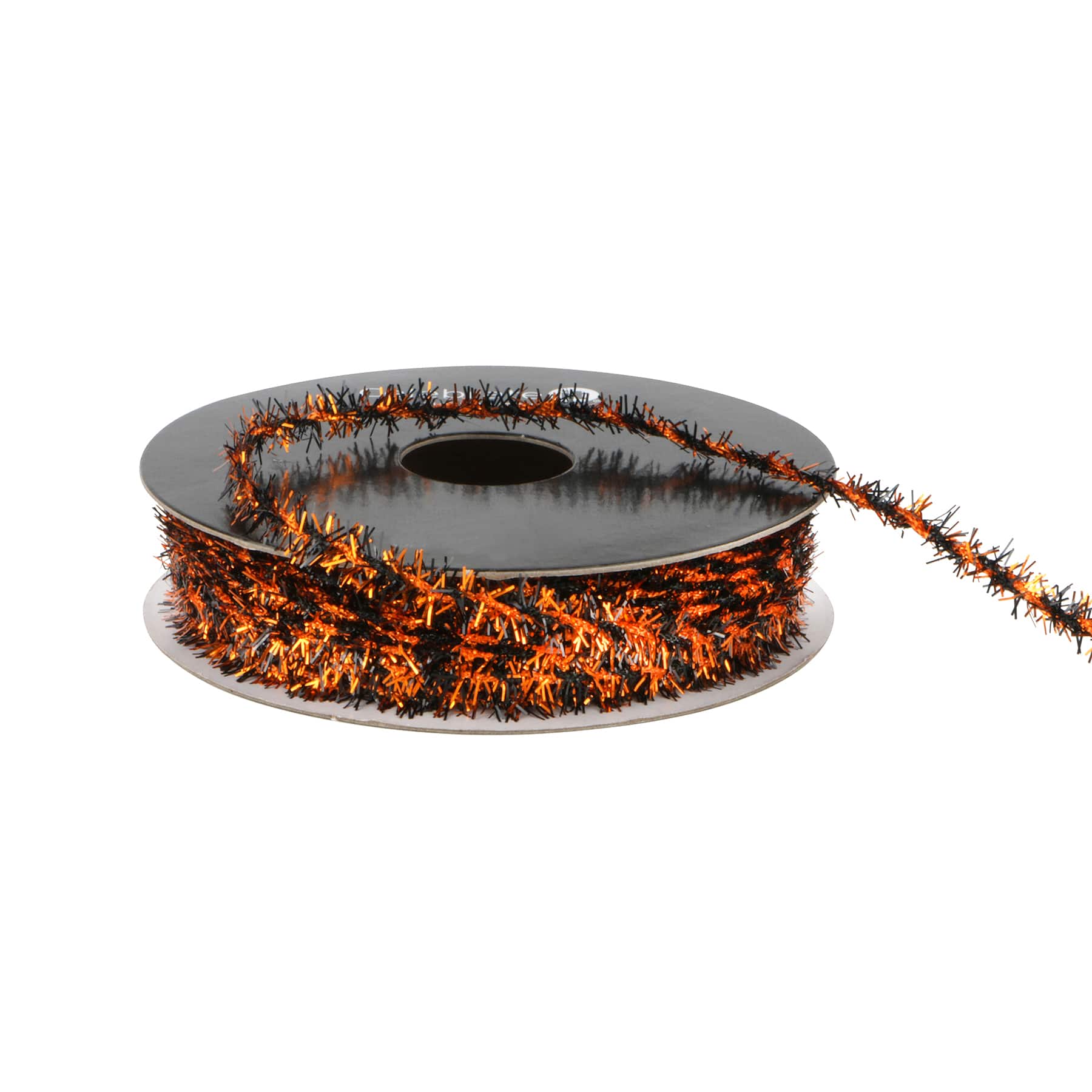 3/16" x 4yd. Black & Orange Metallic Twist Cording Ribbon by Celebrate It®