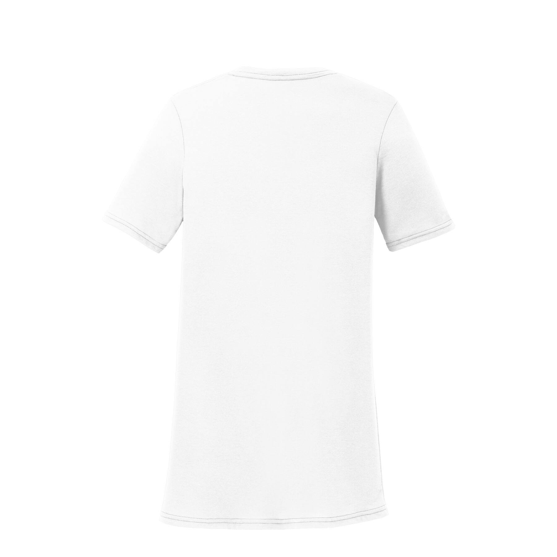 Port & Company® Neutrals Ladies Performance Blend V-Neck T-Shirt