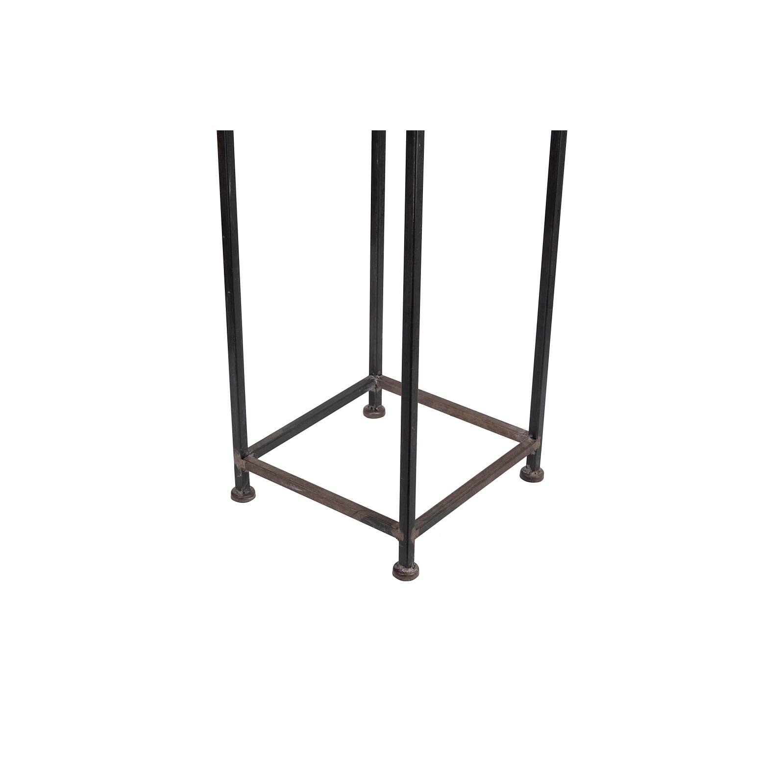 Hello Honey® 55.8" Metal House Shaped Fire Wood Holder with Handle